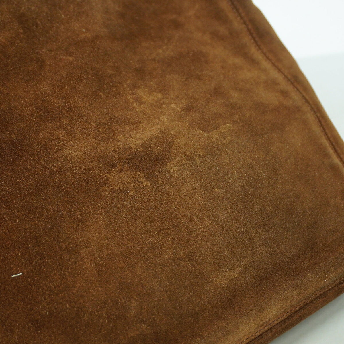 Chanel Brown Suede Tote Bag (Pre-Owned)