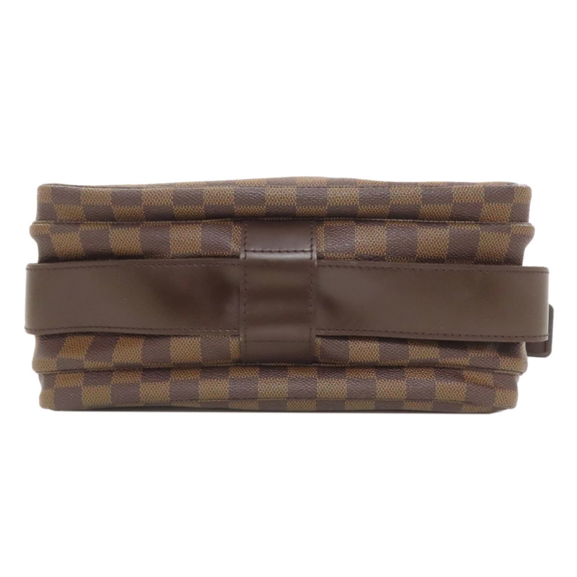 Louis Vuitton Brown Damier Canvas Ebene Damier Canvas Shoulder Bag (Pre-Owned)
