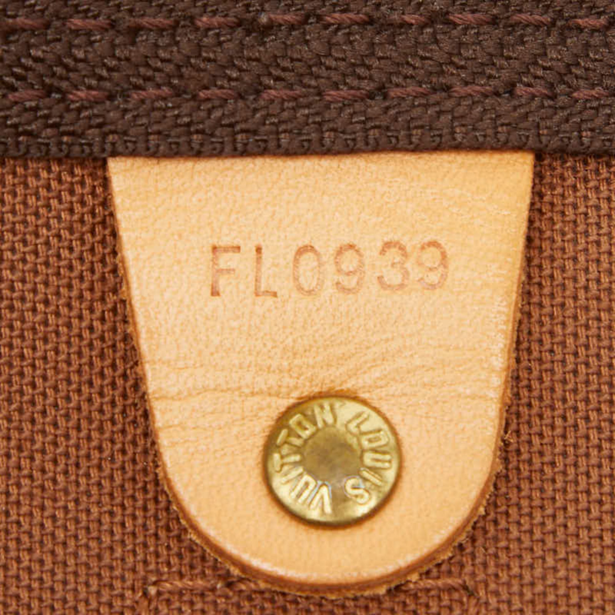 Louis Vuitton Brown Monogram Monogram Boston Bag (Pre-Owned)