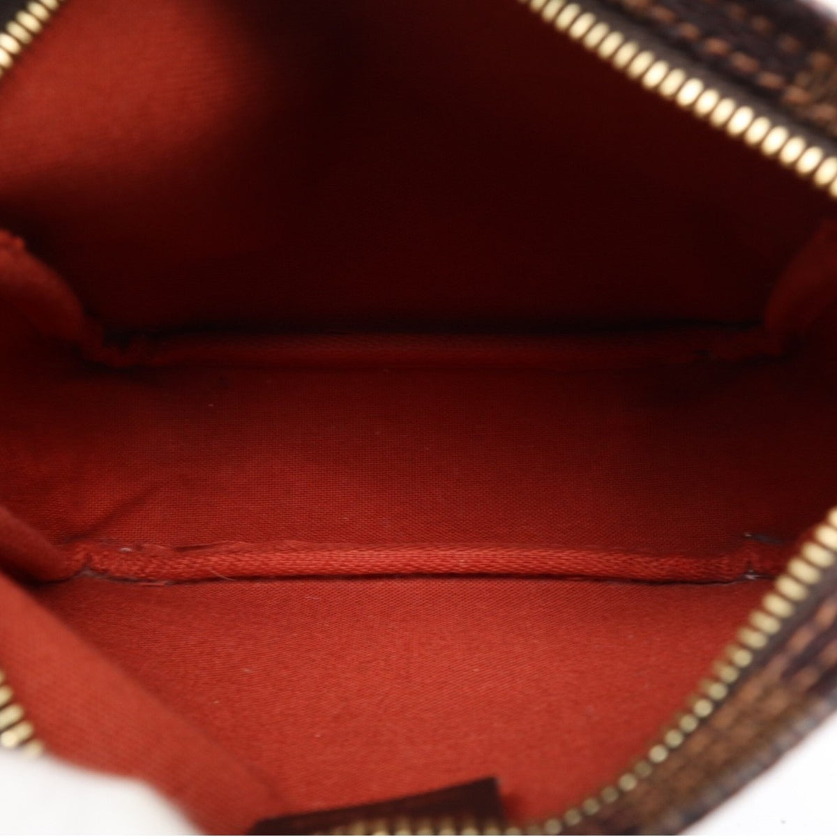 Louis Vuitton Damier Brown Coated Canvas Leather Handbag (Pre-Owned)