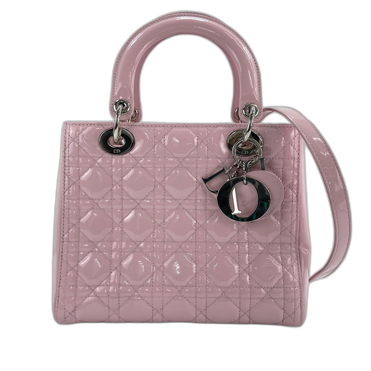 Christian Dior Pink Leather Handbag (Pre-Owned)