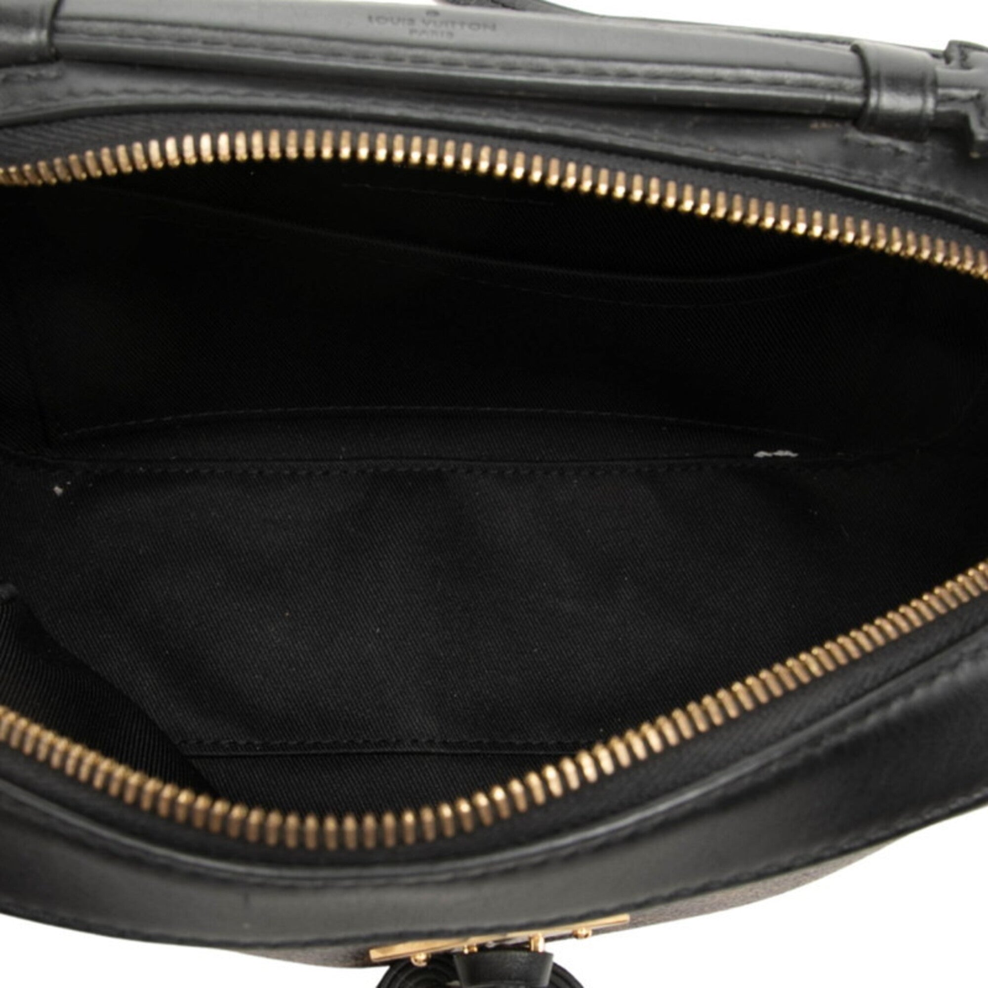 Louis Vuitton Monogram Black Brown Noir Pvc Leather Handbag Shoulder Bag (Pre-Owned)