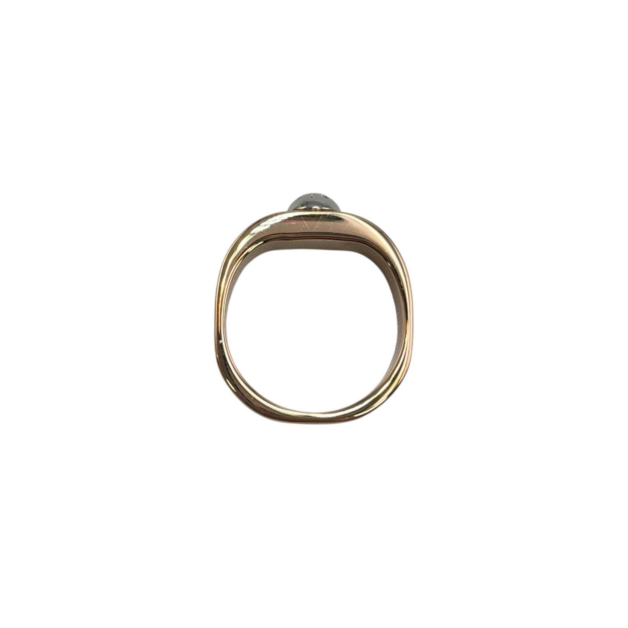 Louis Vuitton Pink Gold Metal Band Ring (Pre-Owned)
