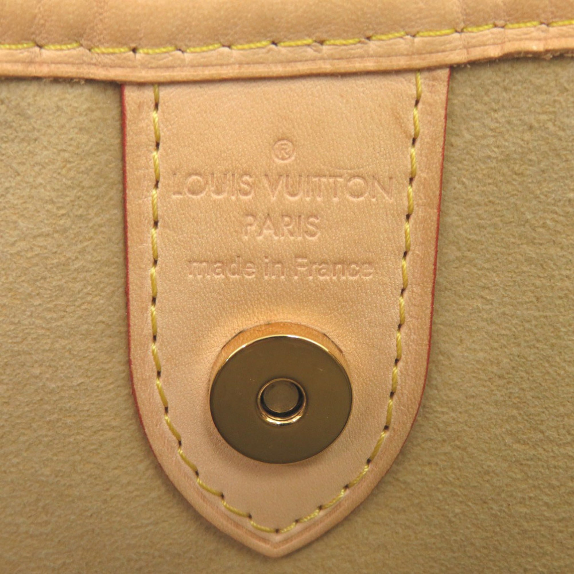 Louis Vuitton Brown Monogram Canvas Shoulder Bag (Pre-Owned)