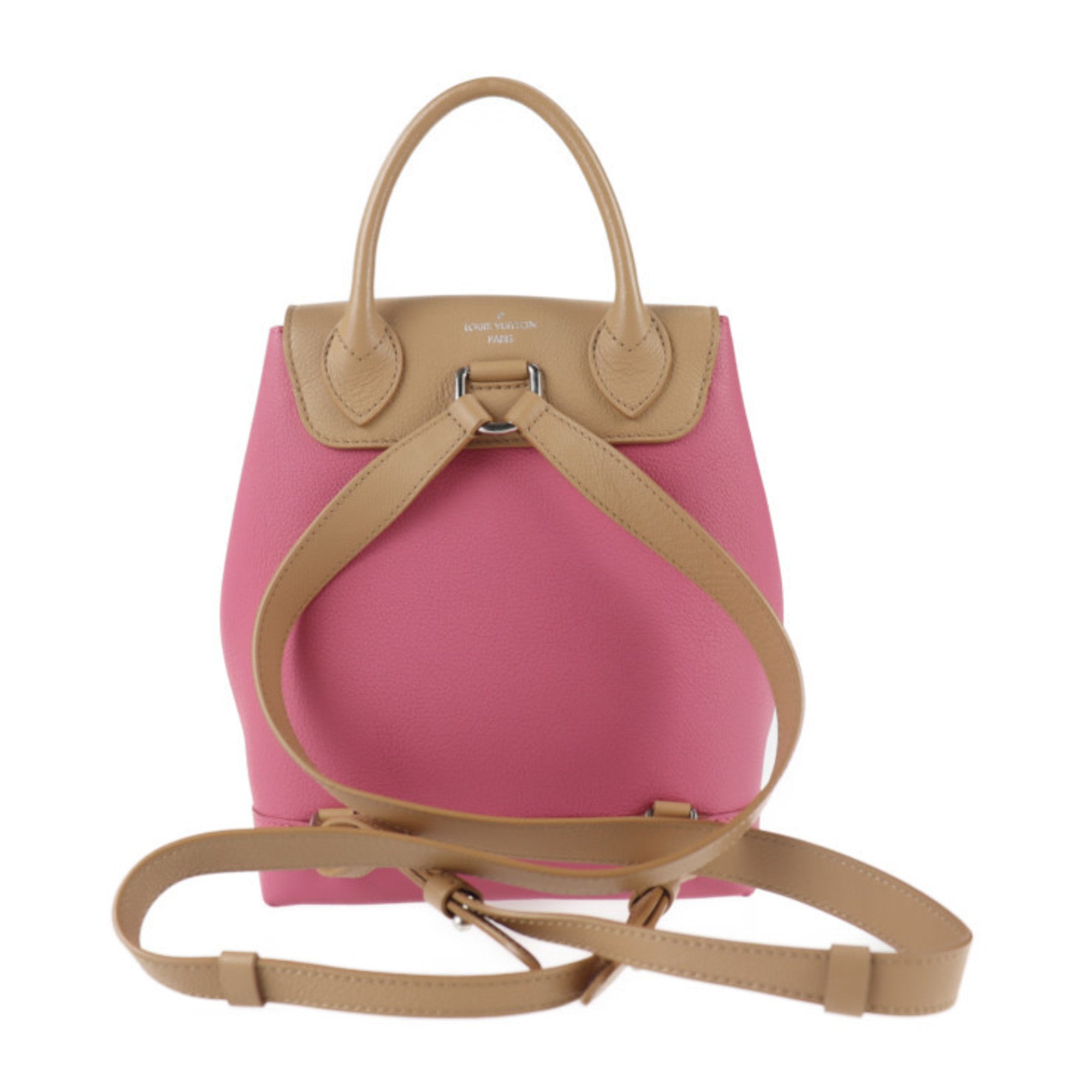Louis Vuitton Blossom Leather Handbag Shoulder Bag (Pre-Owned)