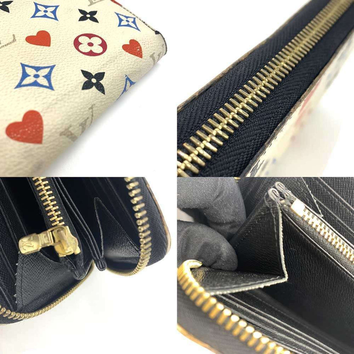 Louis Vuitton Multi-Color White Monogram Multicolore Card Wallet (Pre-Owned)