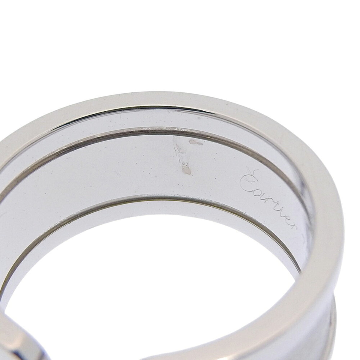 Cartier White Gold White Gold (18K) Band Ring (Pre-Owned)