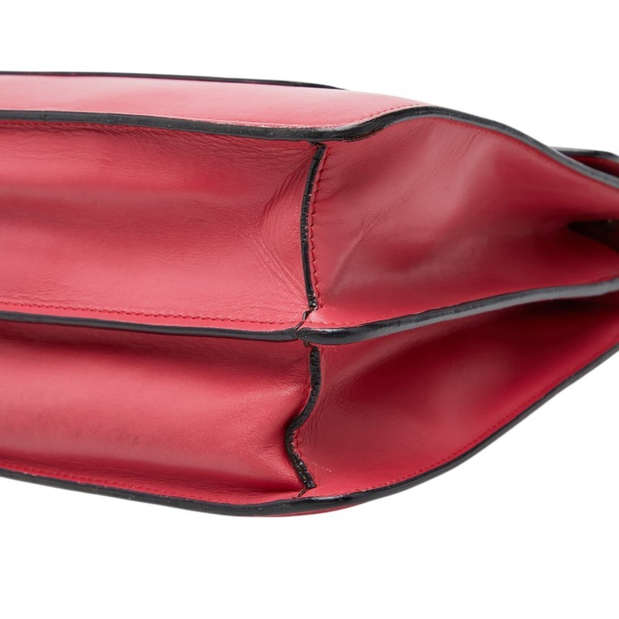 Bvlgari Pink Leather Handbag (Pre-Owned)