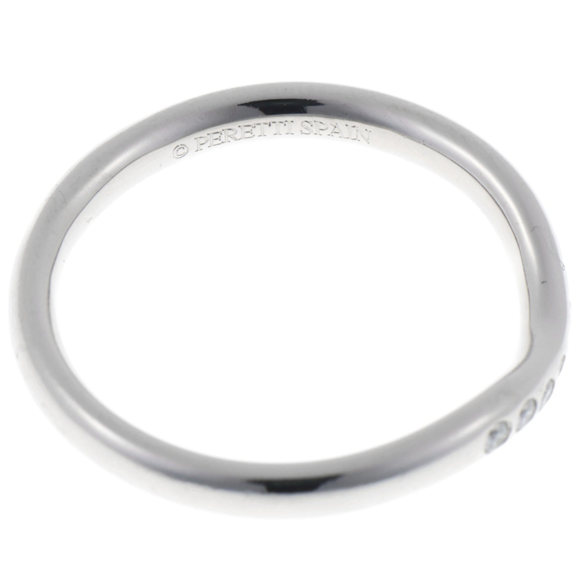 Tiffany Platinum 950 Band Ring (Pre-Owned)