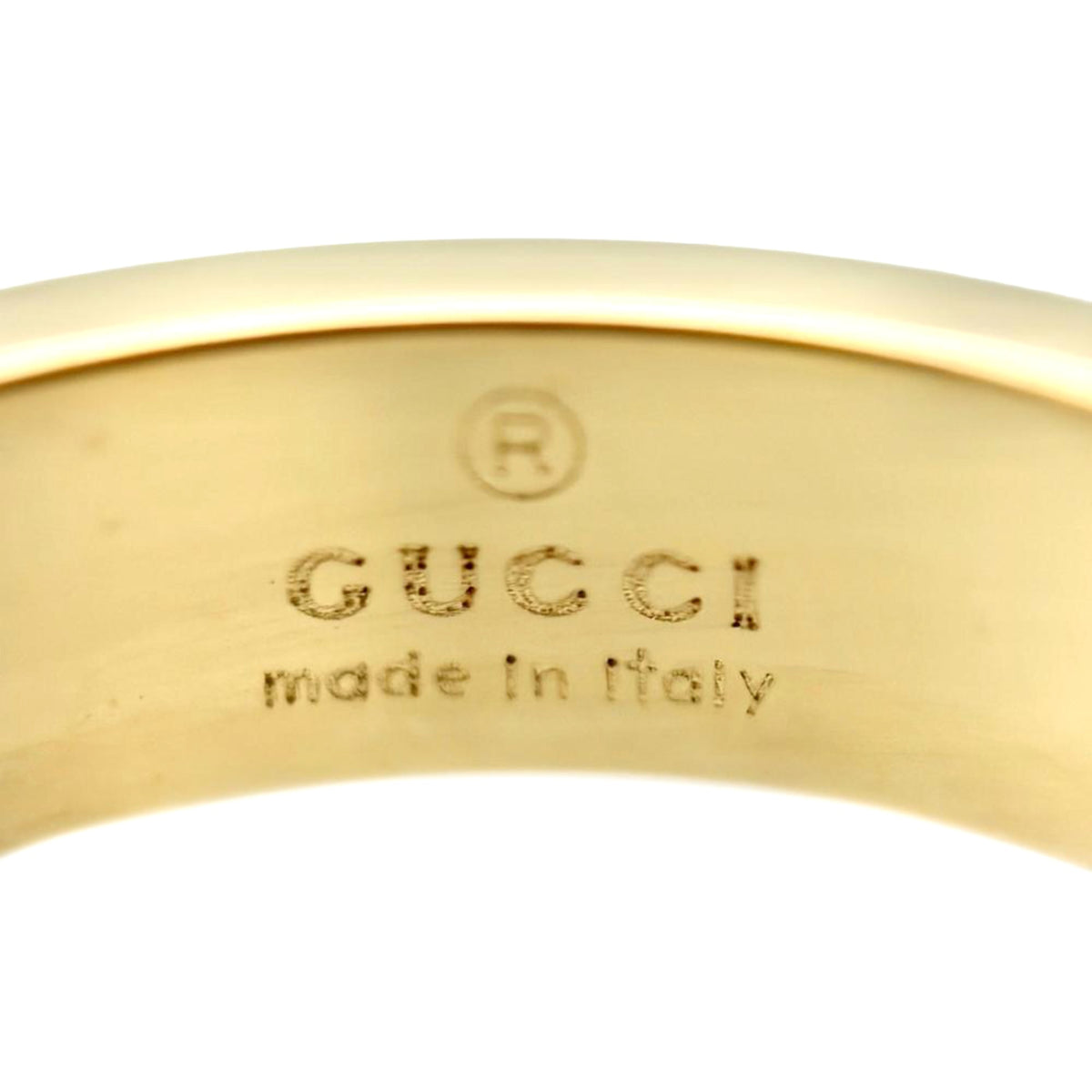 Gucci Yellow Gold Yellow Gold (18K) Band Ring (Pre-Owned)