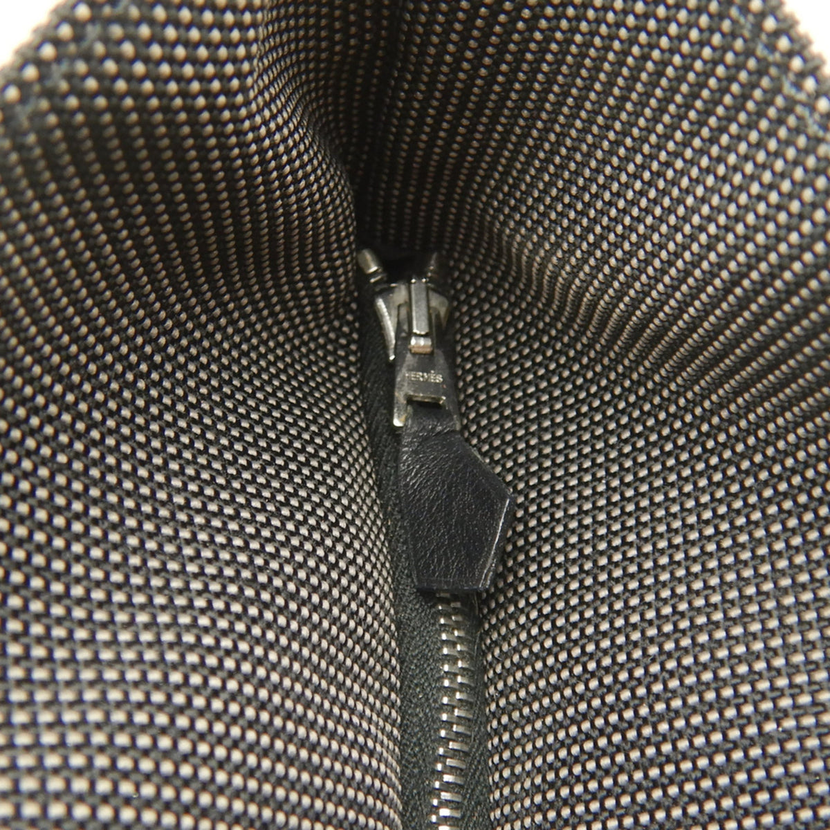 Hermes Gray Nylon Tote Bag (Pre-Owned)
