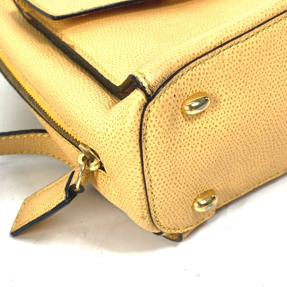 Celine Beige Leather Backpack (Pre-Owned)