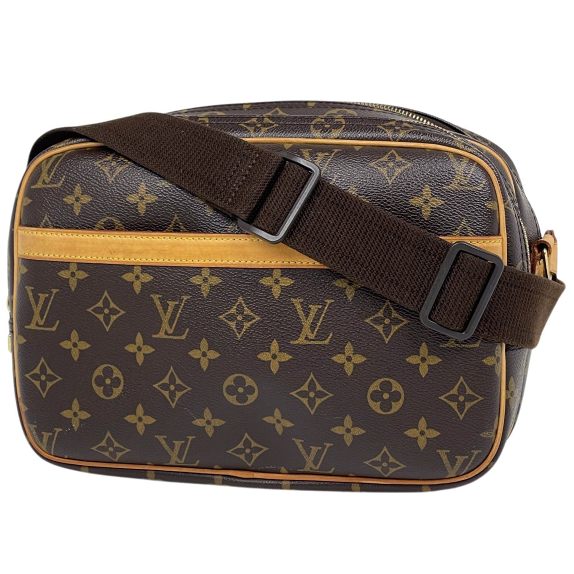 Louis Vuitton Brown Monogram Shoulder Bag (Pre-Owned)
