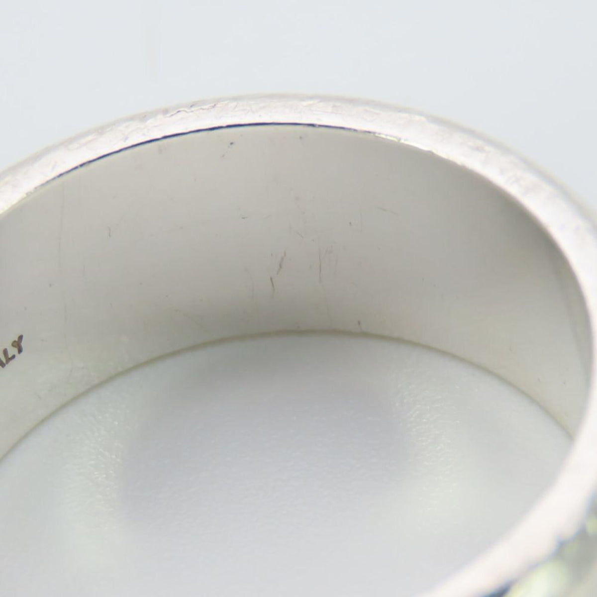 Tiffany Silver Silver 925 Band Ring (Pre-Owned)