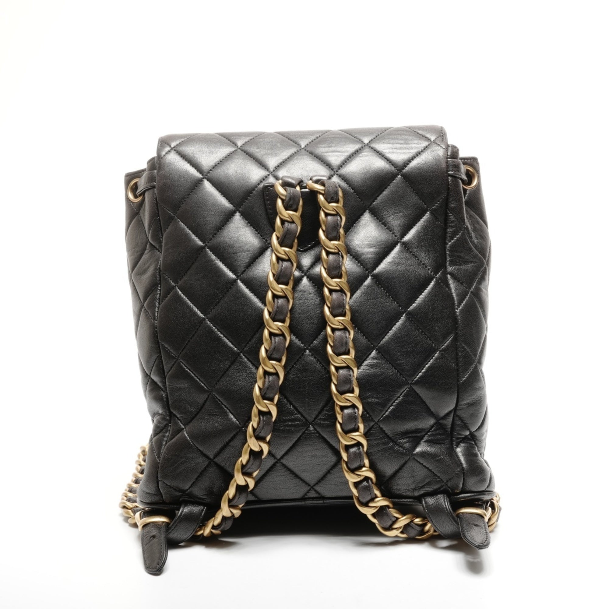 Chanel Matelasse Black Backpack (Pre-Owned)