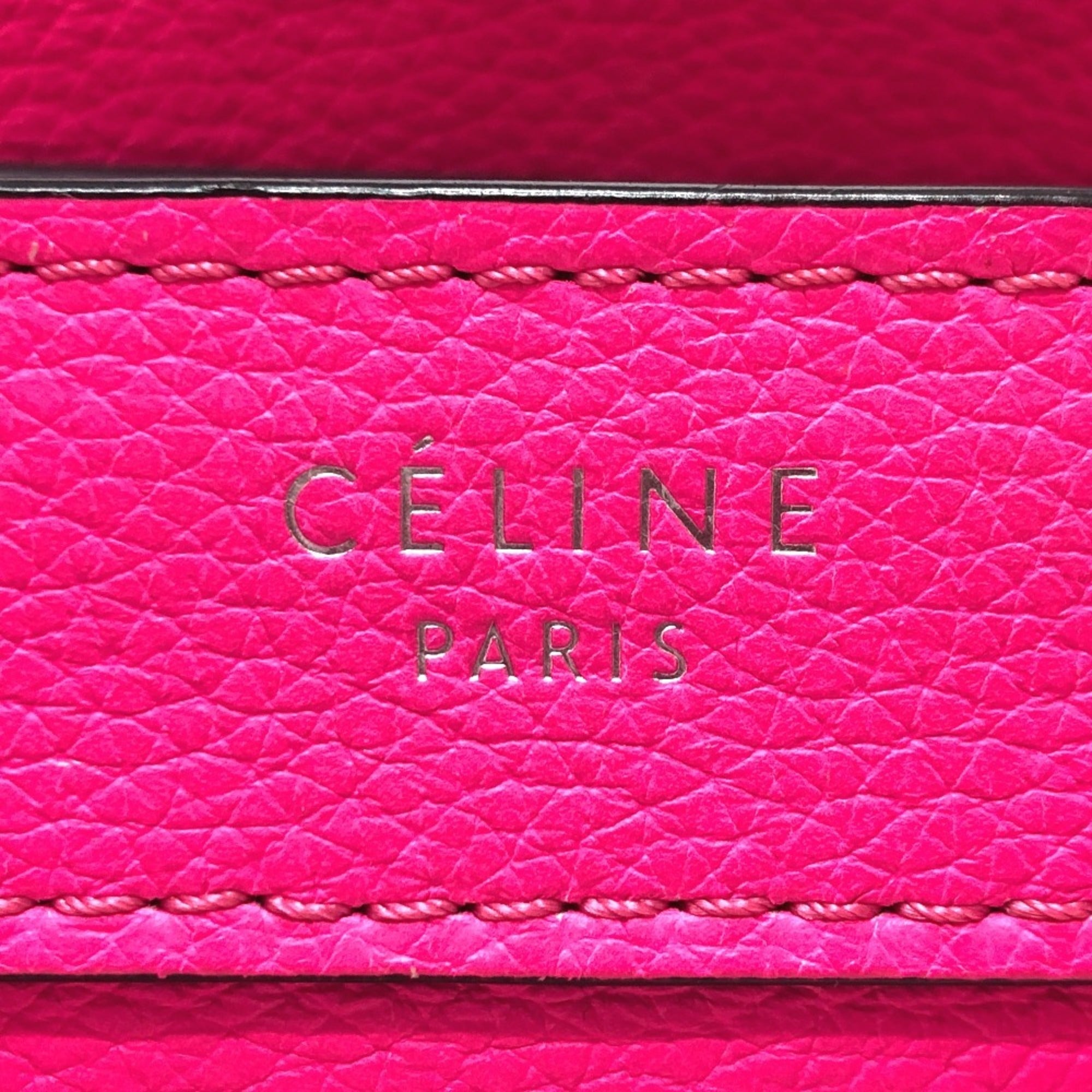 Celine Pink Leather Handbag (Pre-Owned)