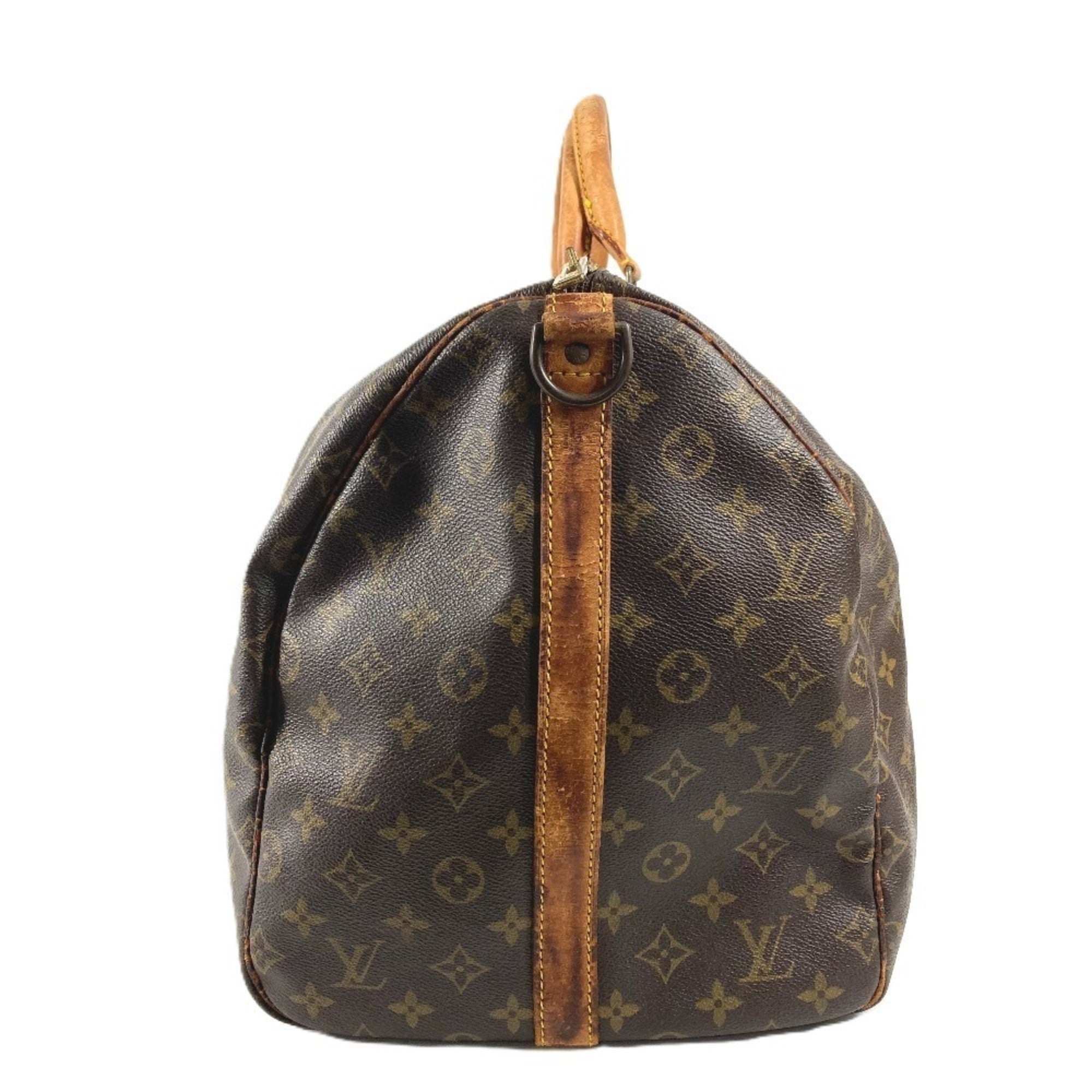 Louis Vuitton Brown Monogram Canvas Boston Bag Handbag (Pre-Owned)