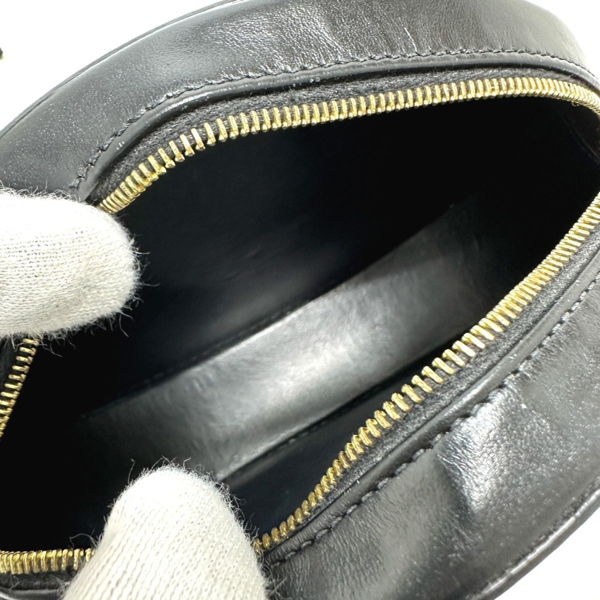 Celine Black Leather Shoulder Bag (Pre-Owned)