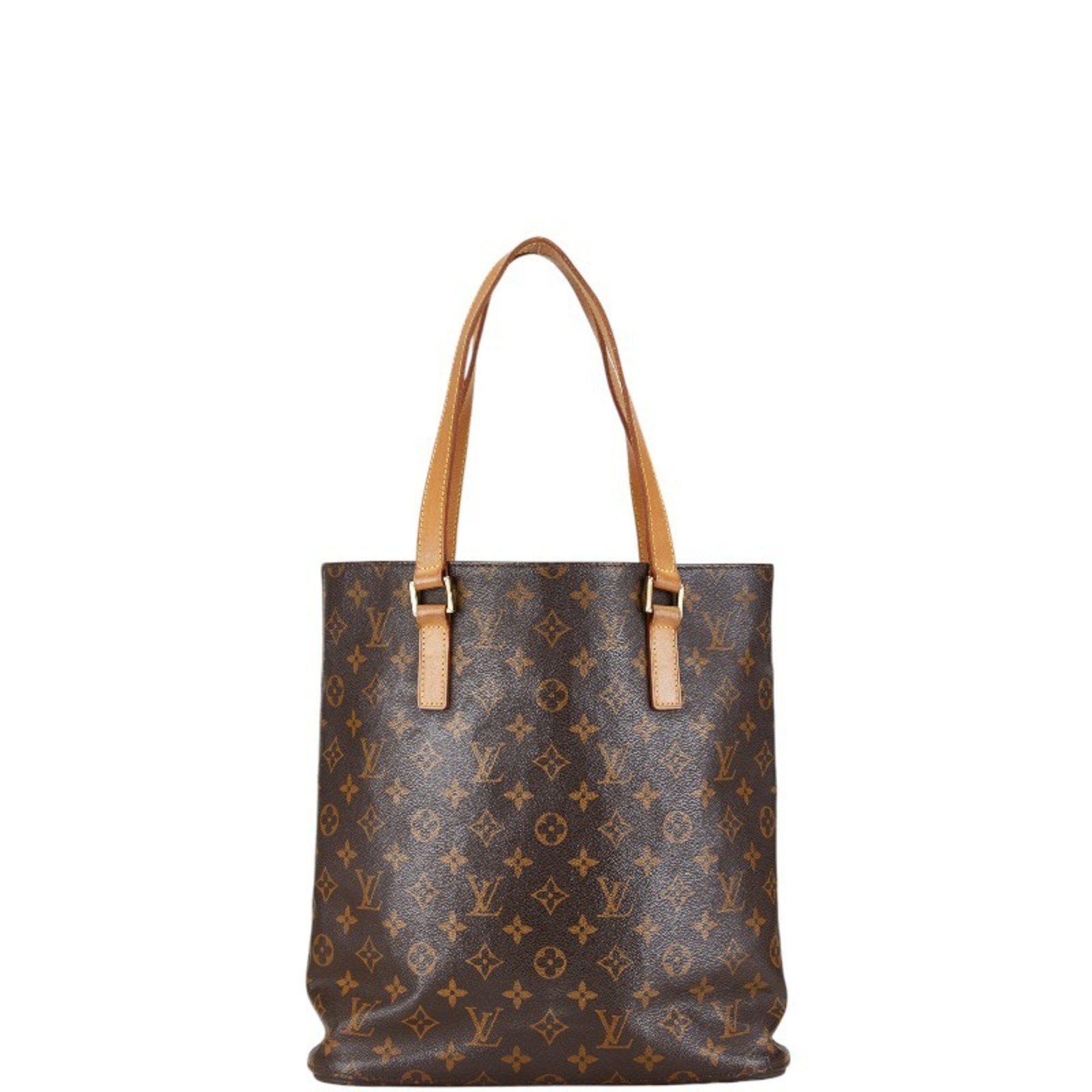 Louis Vuitton Brown Pvc Leather Shoulder Bag Tote Bag (Pre-Owned)