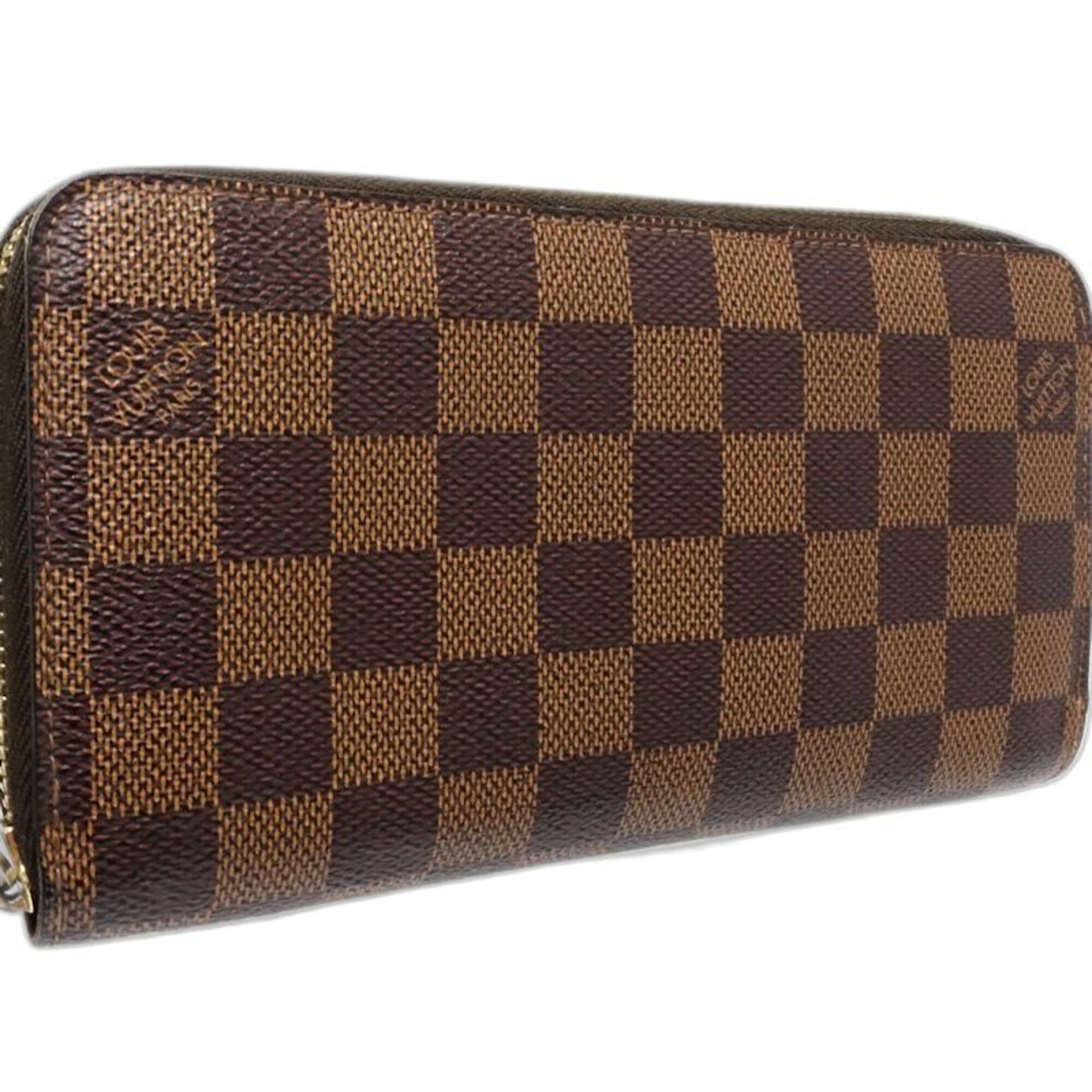 Louis Vuitton Ebene Canvas Long Wallet (Bi-Fold) (Pre-Owned)