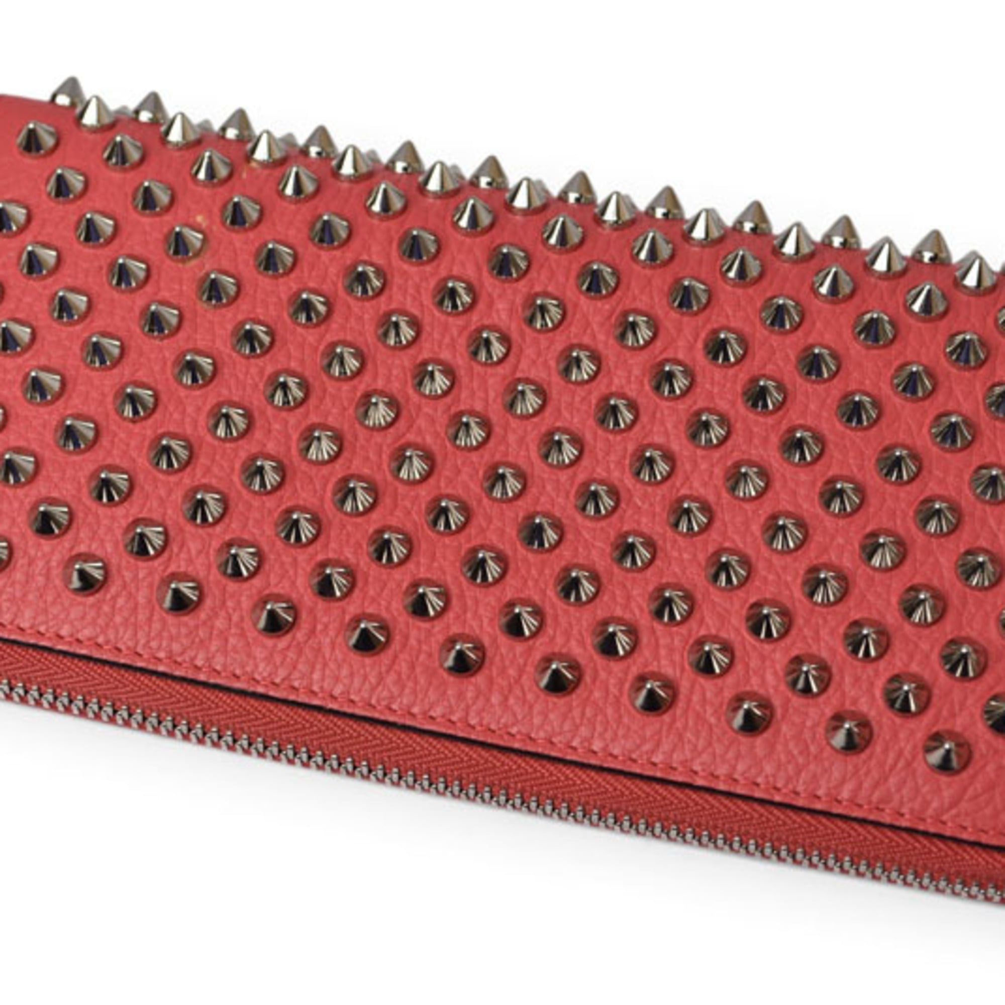 Christian Louboutin Leather Long Wallet (Bi-Fold) (Pre-Owned)