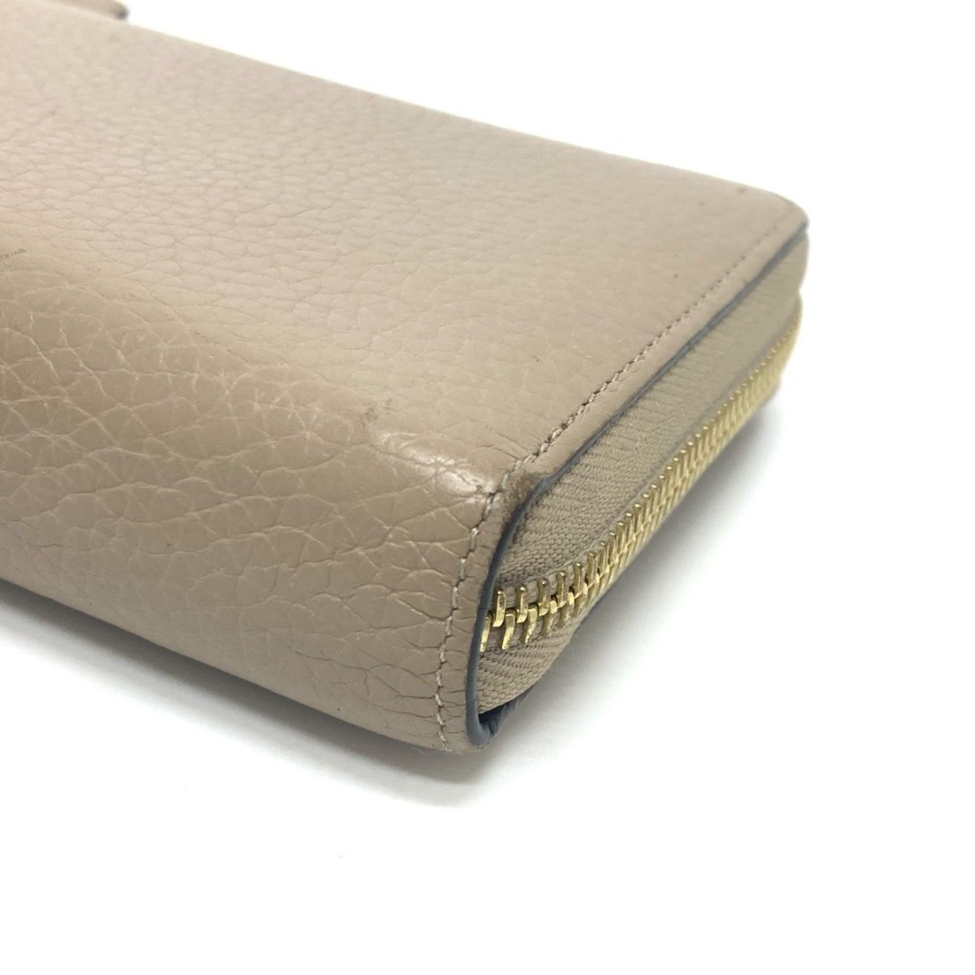 Louis Vuitton Galle Leather Long Wallet (Bi-Fold) (Pre-Owned)