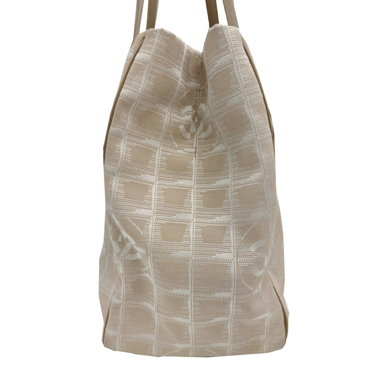 Chanel Beige New Travel Line Tote Bag (Pre-Owned)