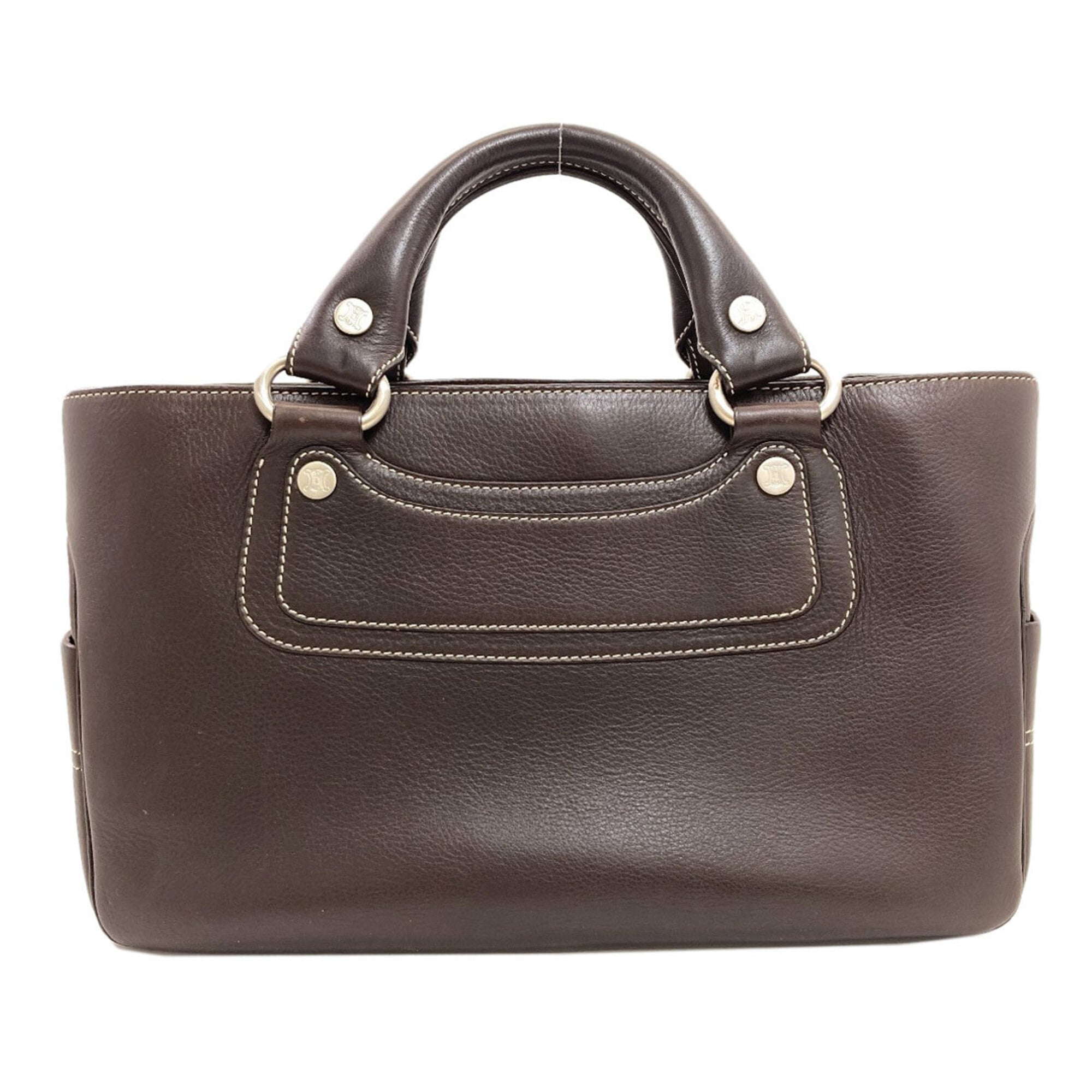Celine Brown Leather Handbag (Pre-Owned)