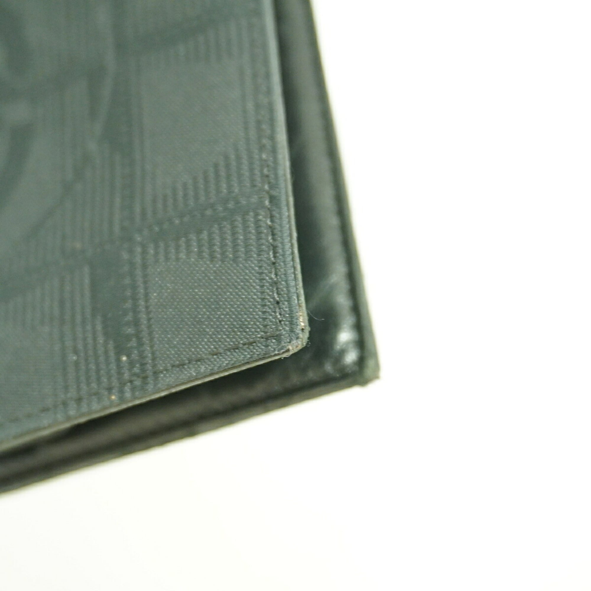 Chanel Black Nylon Canvas Wallet (Bi-Fold) (Pre-Owned)
