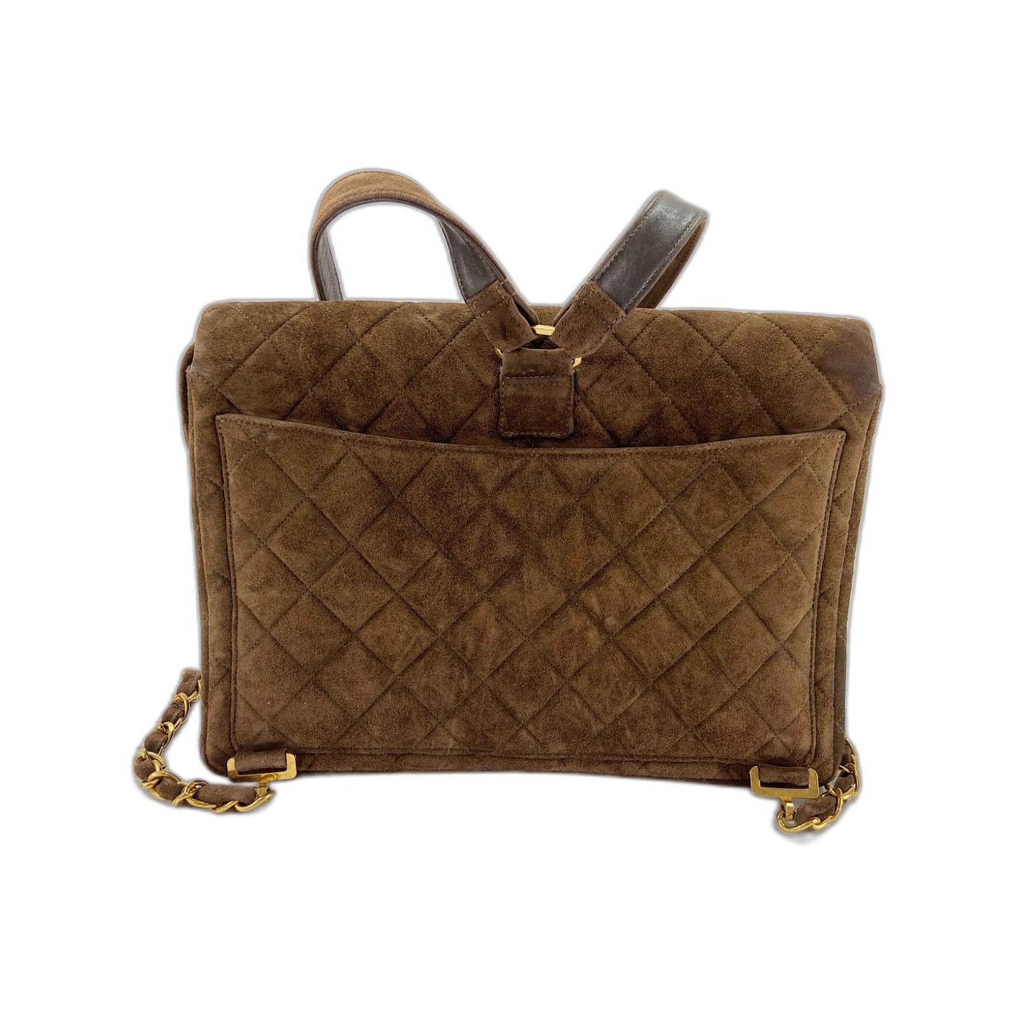 Chanel Brown Backpack (Pre-Owned)