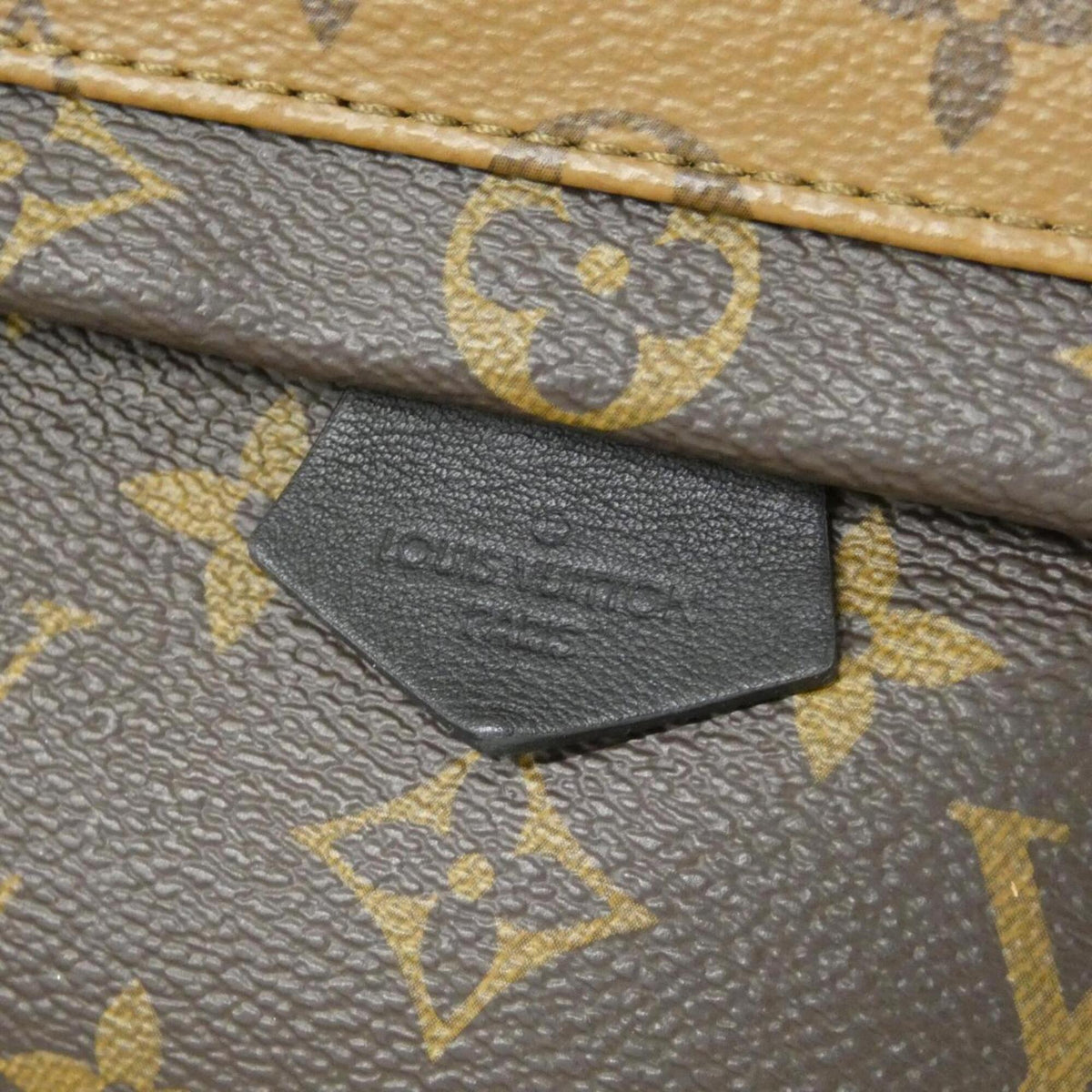 Louis Vuitton Marron Monogram Reverse Coated Canvas Backpack (Pre-Owned)