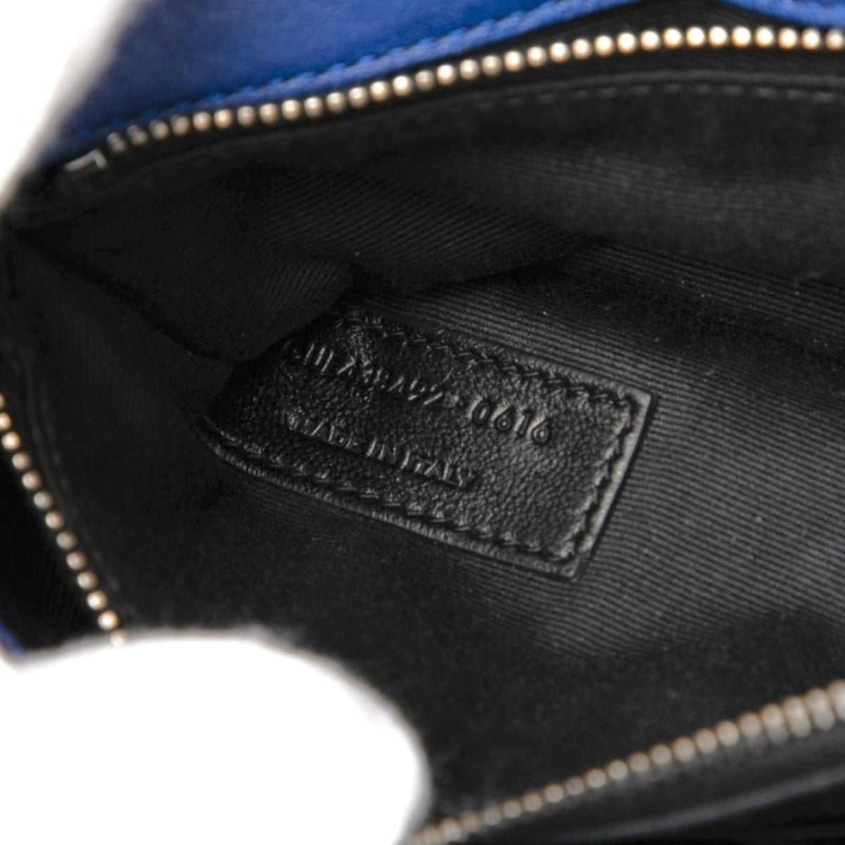 Saint Laurent Blue Leather Handbag Shoulder Bag (Pre-Owned)