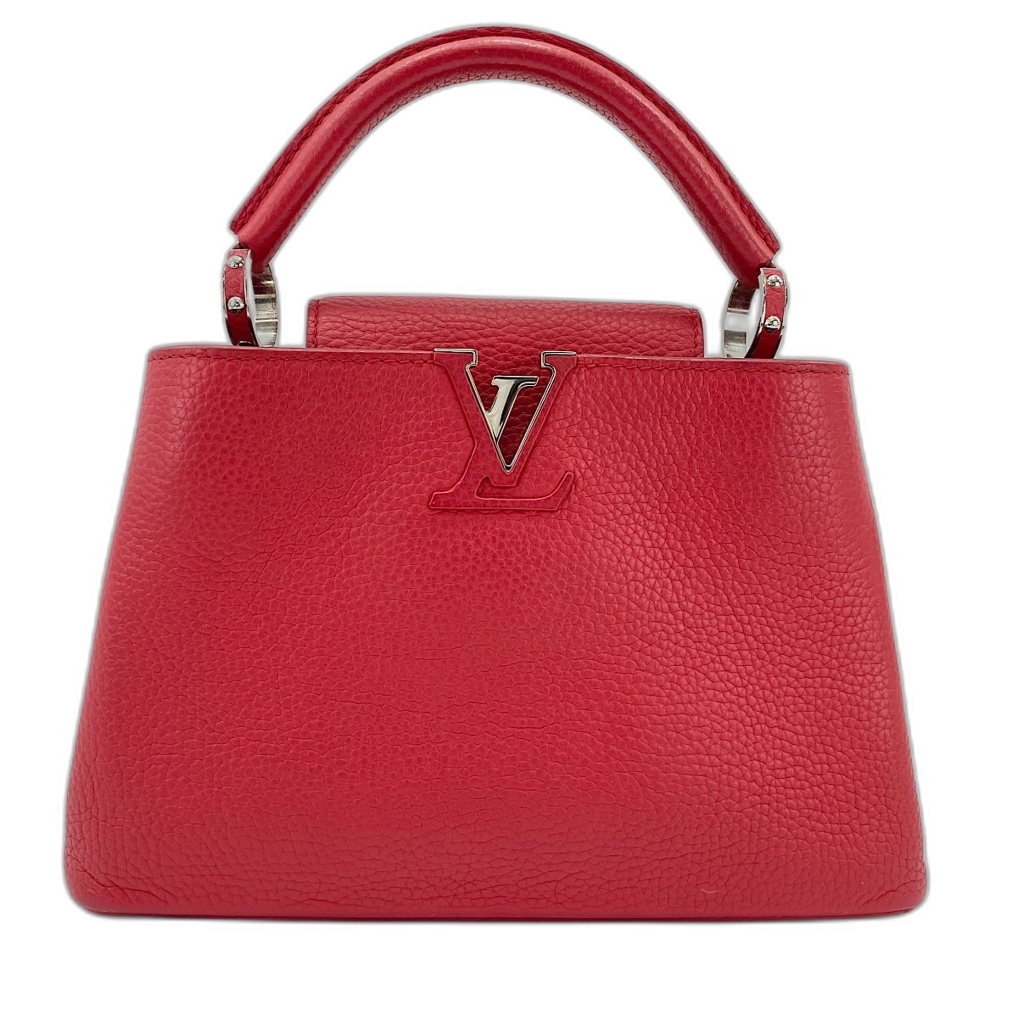 Louis Vuitton Red Color Handbag (Pre-Owned)