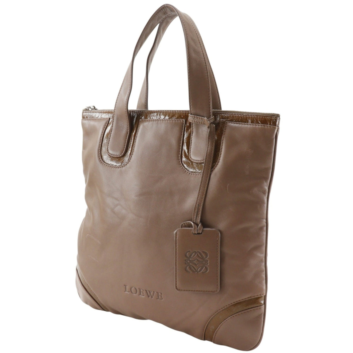 Loewe Brown Leather Handbag (Pre-Owned)