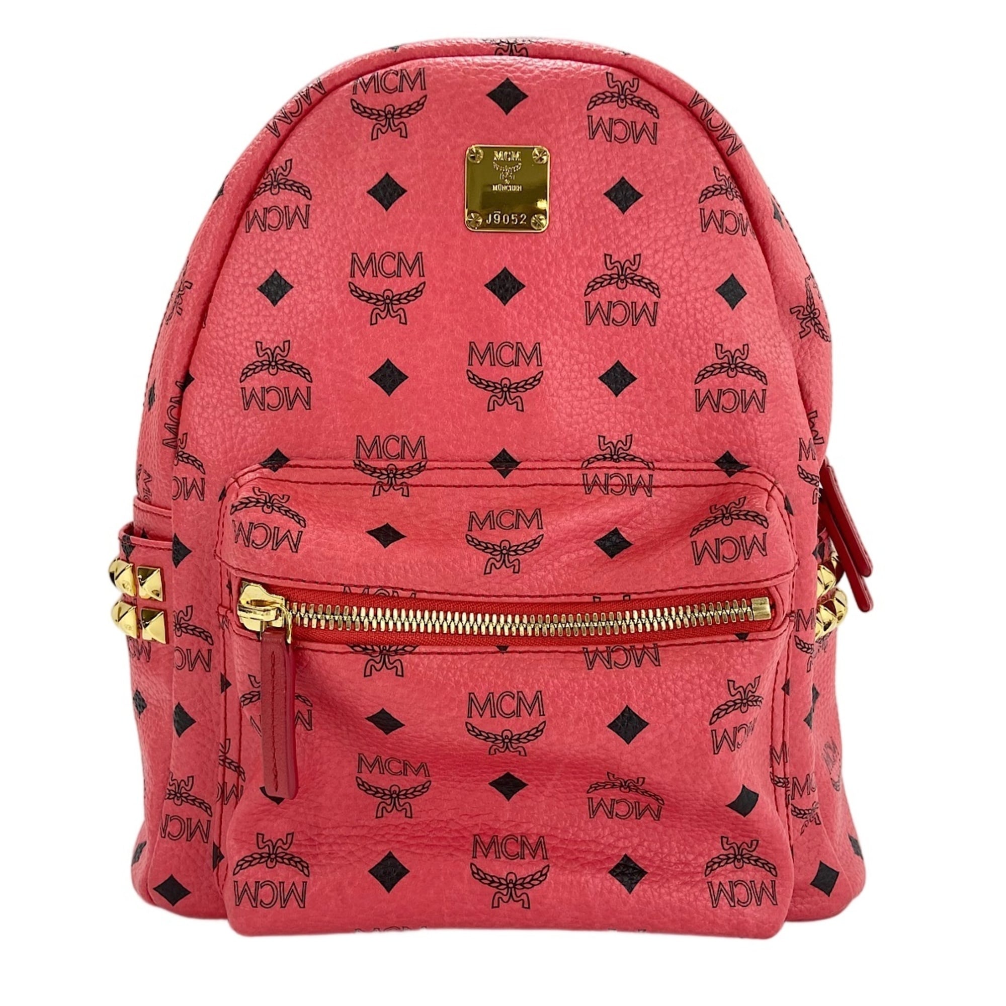 Mcm Red Color Backpack (Pre-Owned)