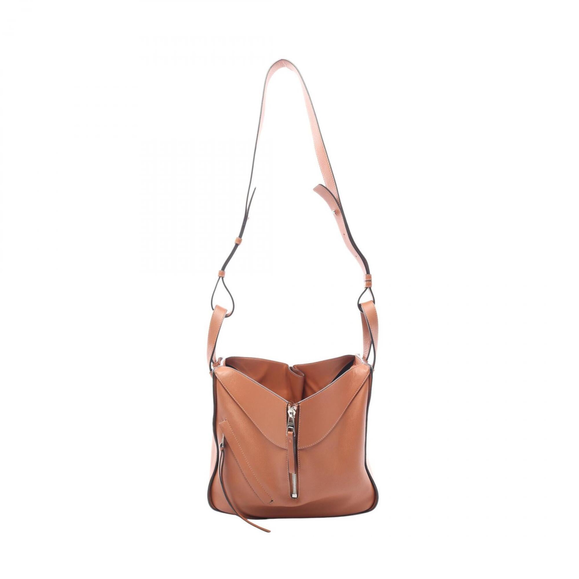 Loewe Hammock Brown Leather Handbag (Pre-Owned)