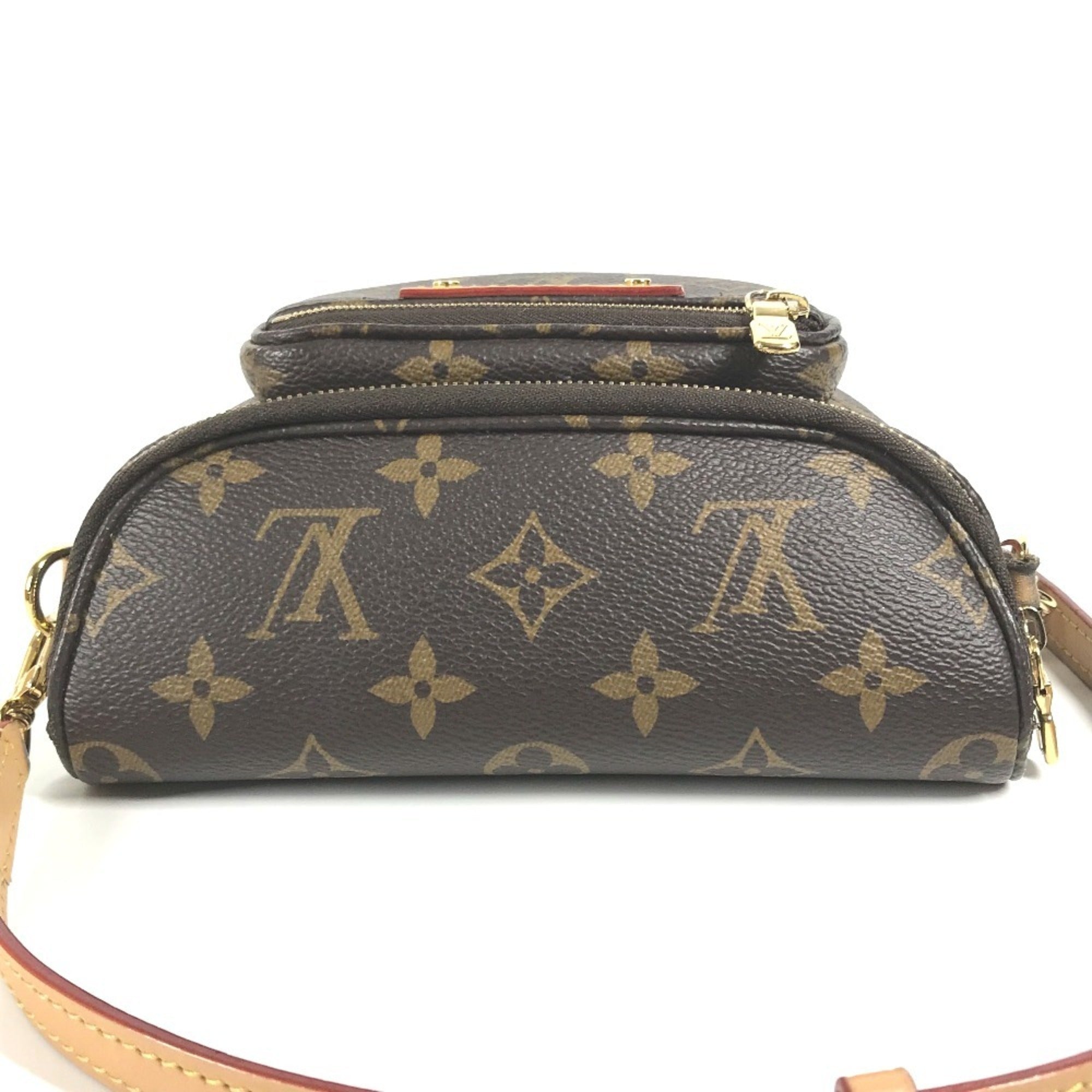 Louis Vuitton Brown Monogram Monogram Pochette Shoulder Bag Sling Bag (Pre-Owned)