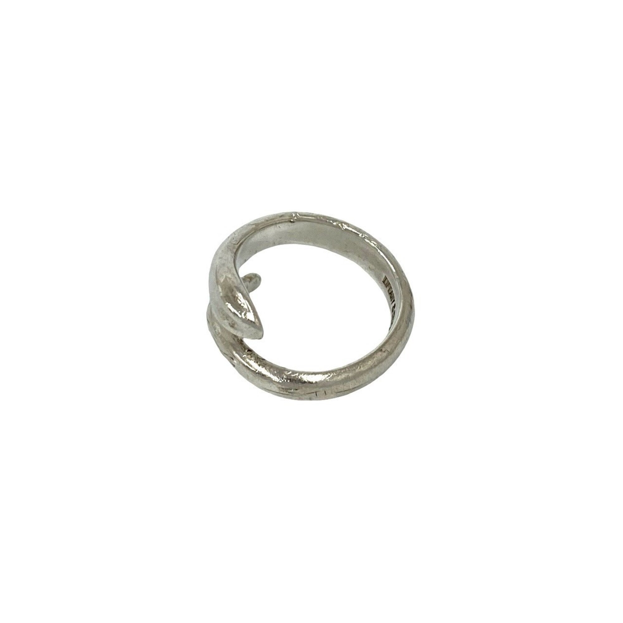 Tiffany Silver Silver 925 Band Ring (Pre-Owned)