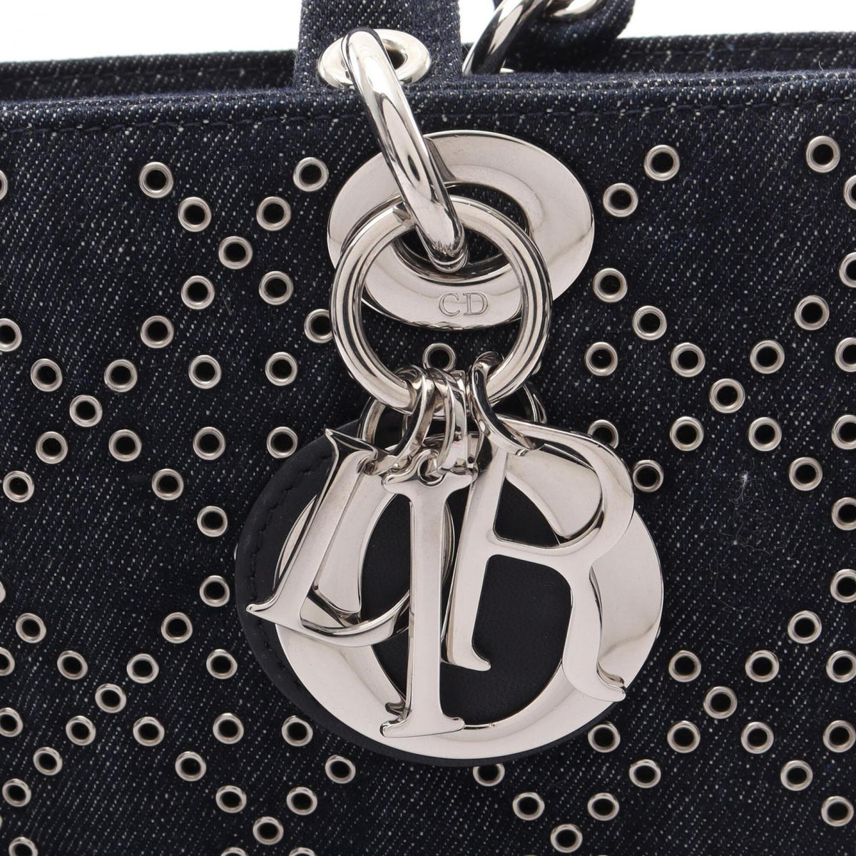 Christian Dior Navy Denim Handbag (Pre-Owned)