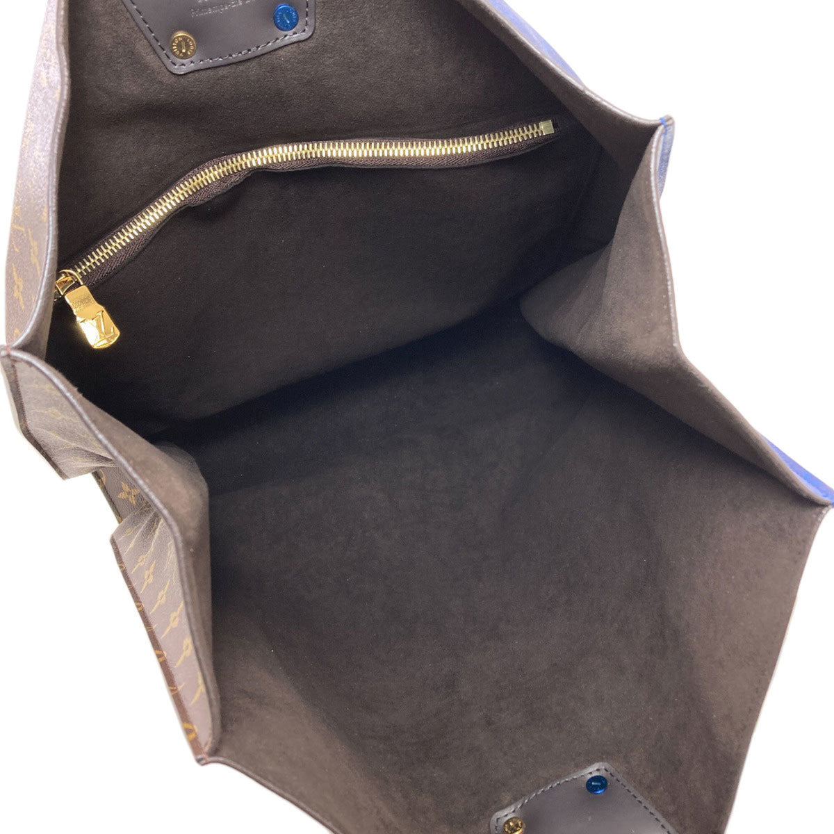 Louis Vuitton Blue Monogram Monogram Handbag (Pre-Owned)