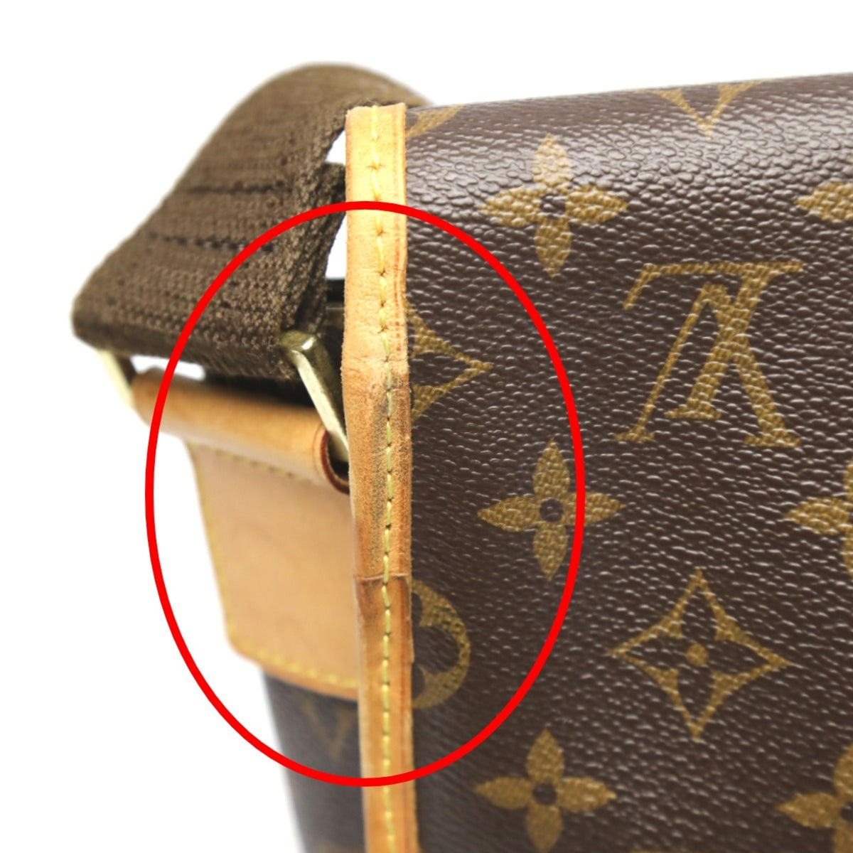 Louis Vuitton Brown Monogram Monogram Shoulder Bag (Pre-Owned)