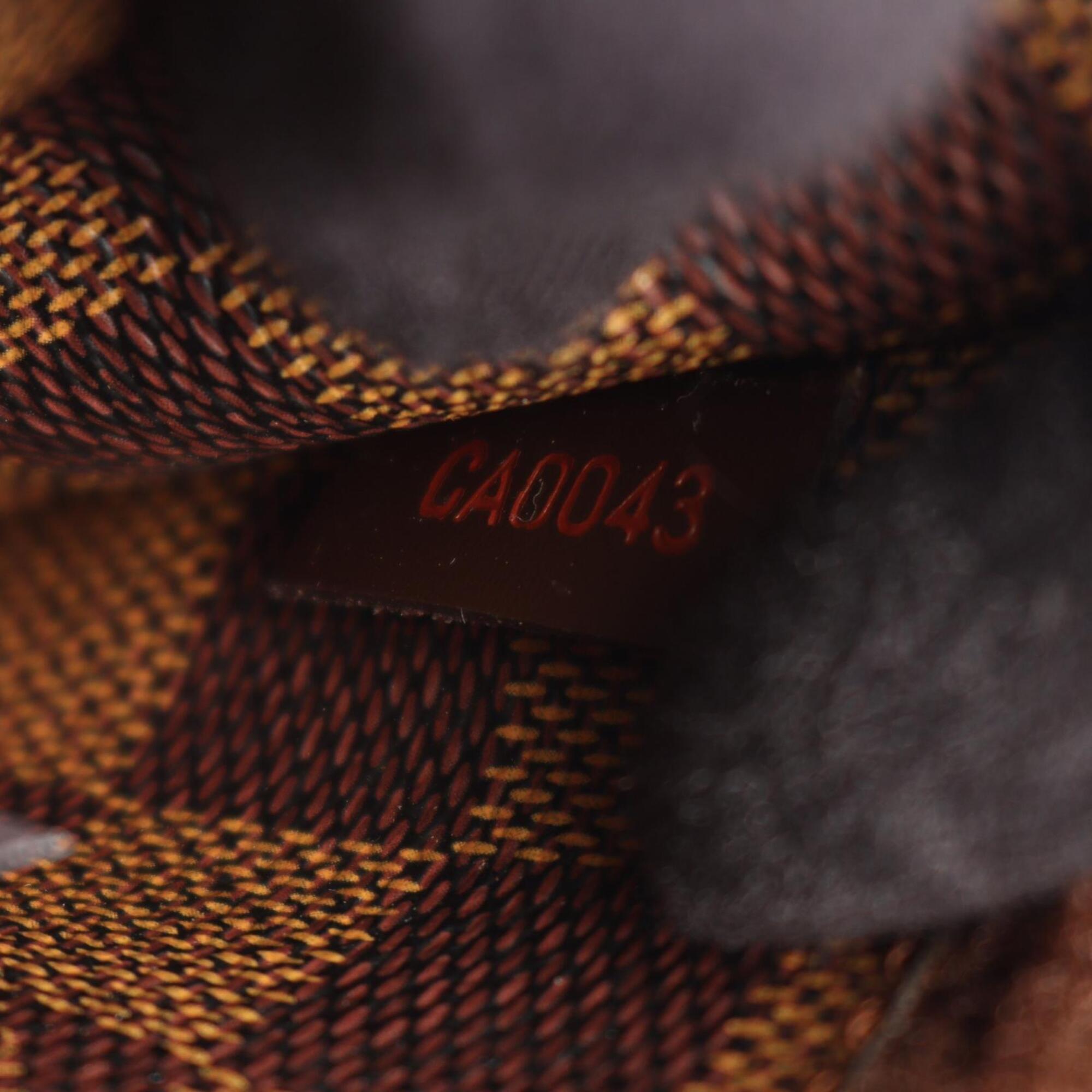 Louis Vuitton Brown Coated Canvas Fanny Pack Handbag (Pre-Owned)