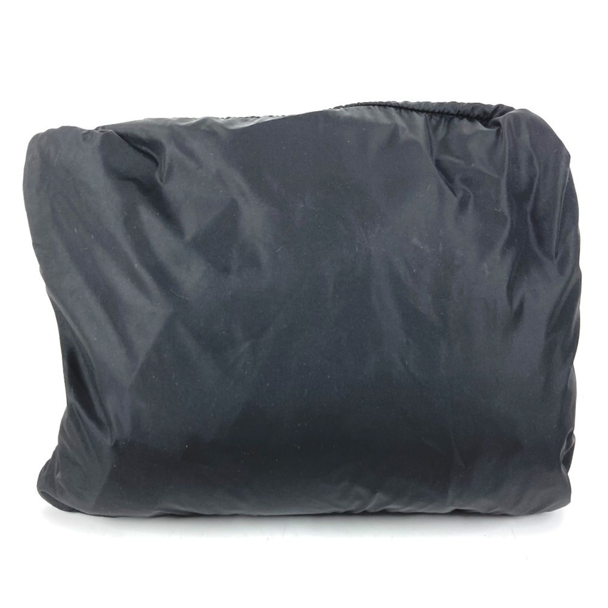 Louis Vuitton Black Nylon Leather Boston Bag (Pre-Owned)