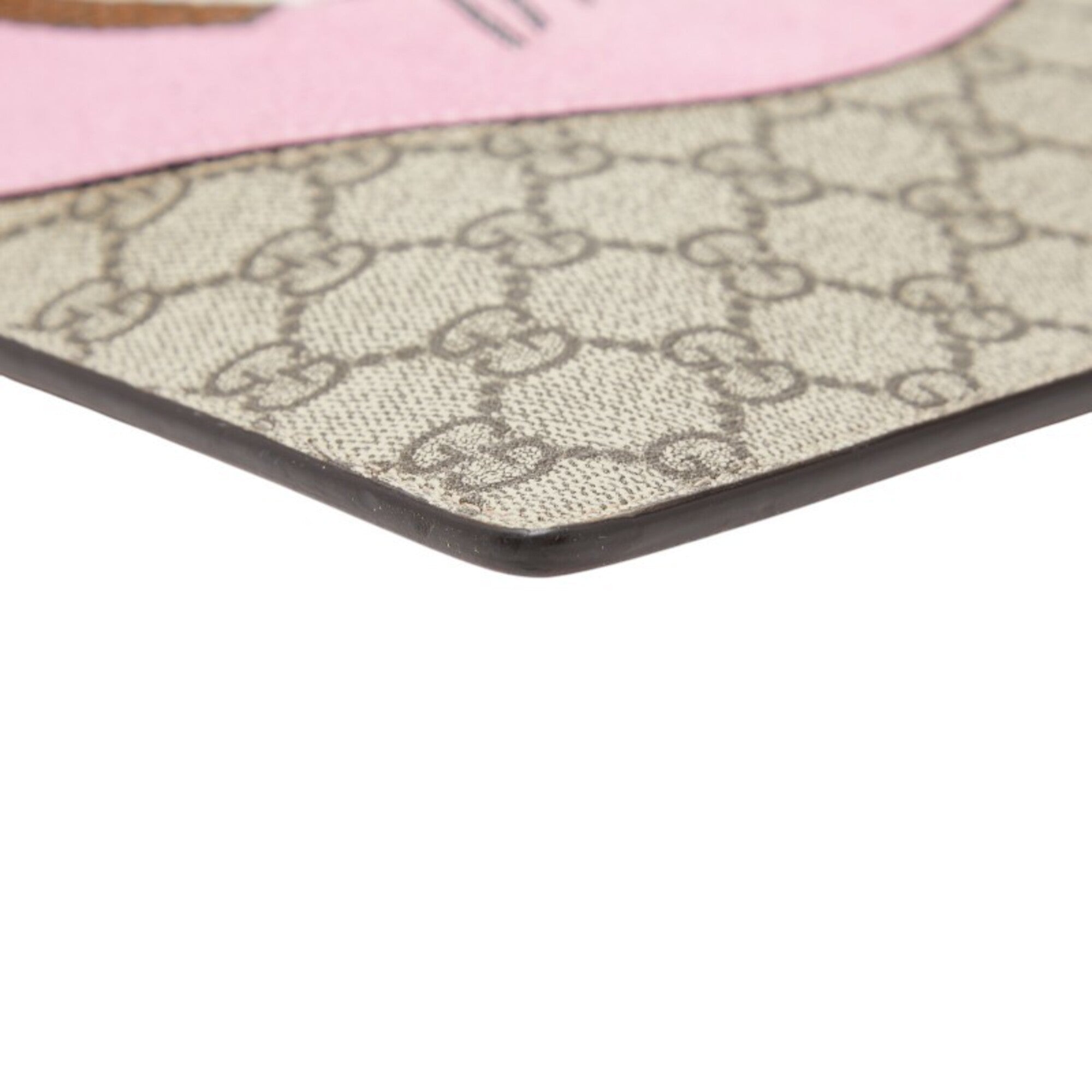 Gucci Beige Multi-Color Pvc Leather Suede Clutch Bag (Pre-Owned)