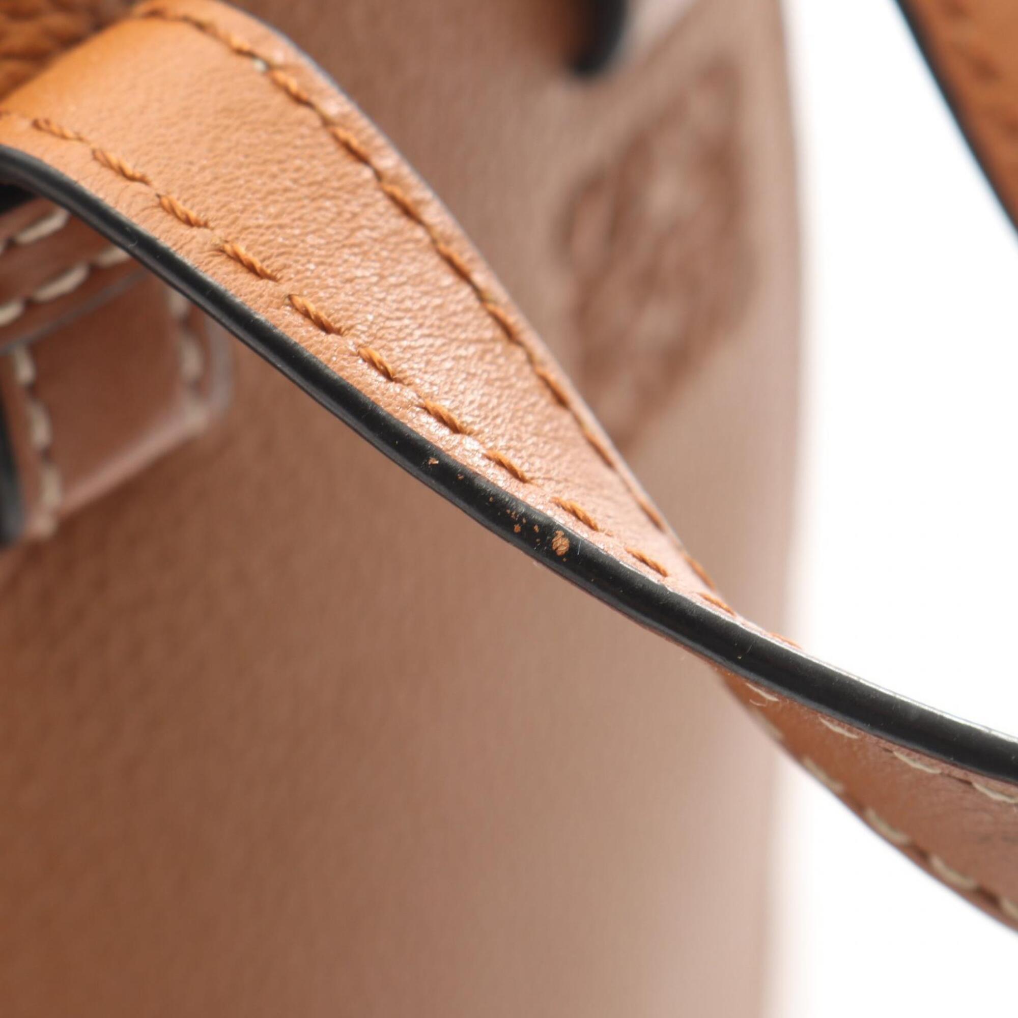 Loewe Hammock Brown Leather Handbag (Pre-Owned)