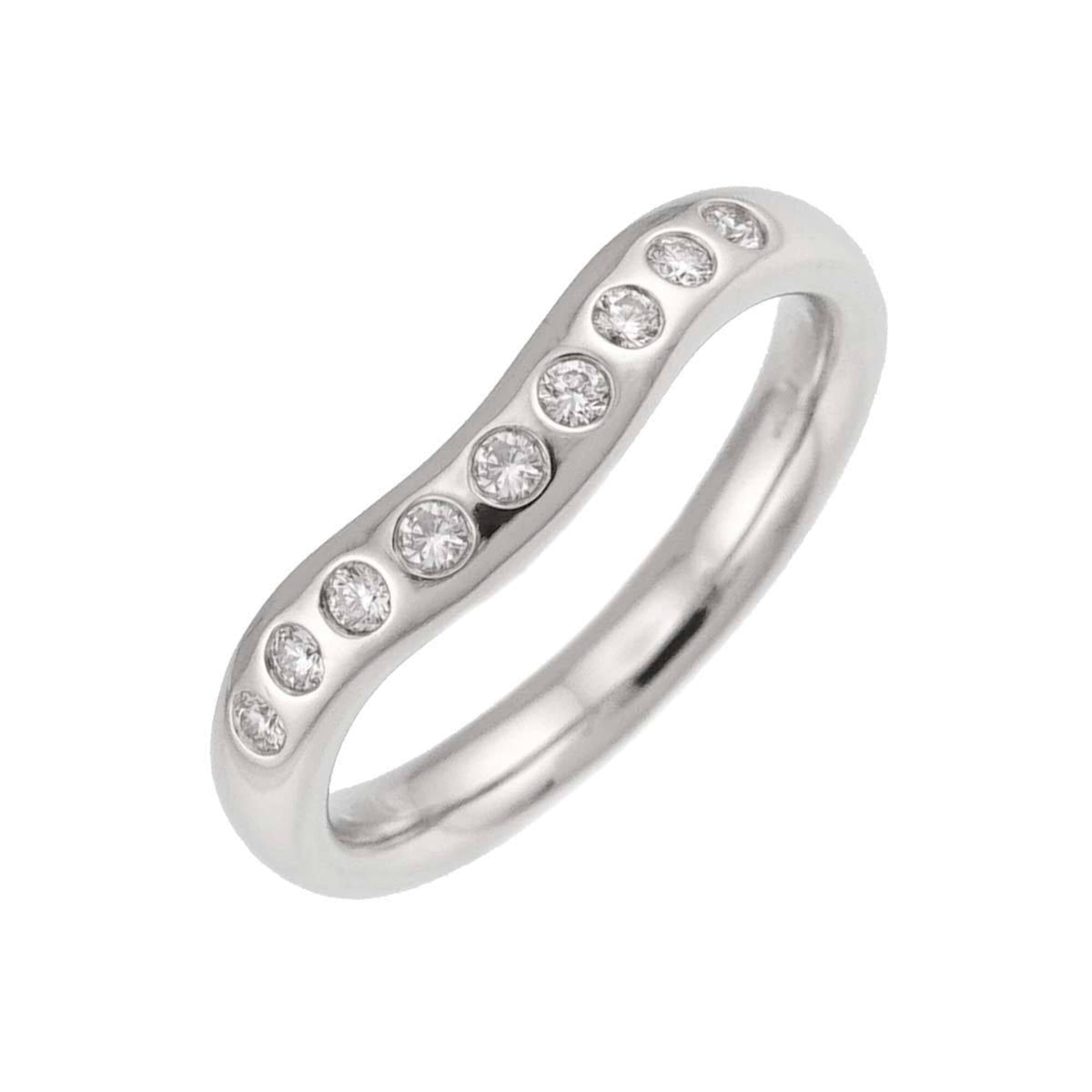 Tiffany Platinum 900 Band Ring (Pre-Owned)