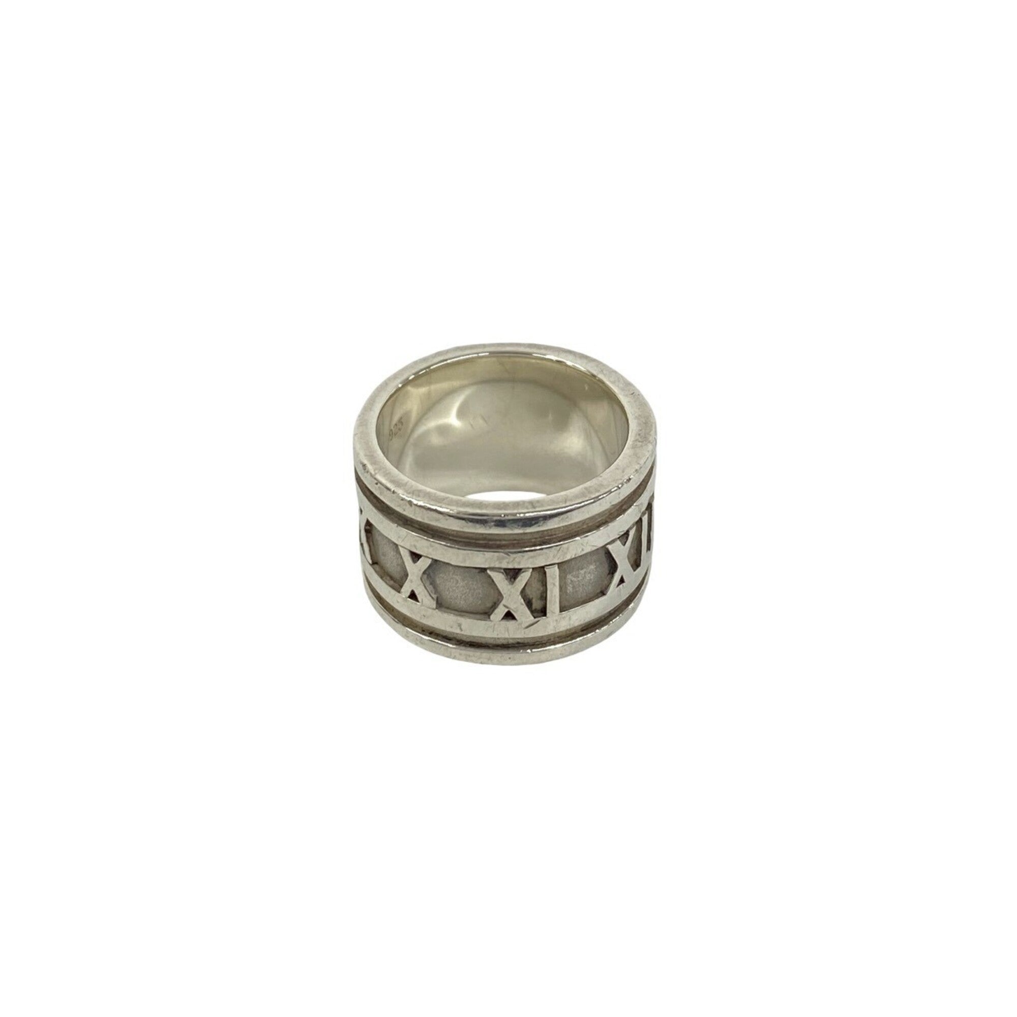 Tiffany Silver Silver 925 Band Ring (Pre-Owned)