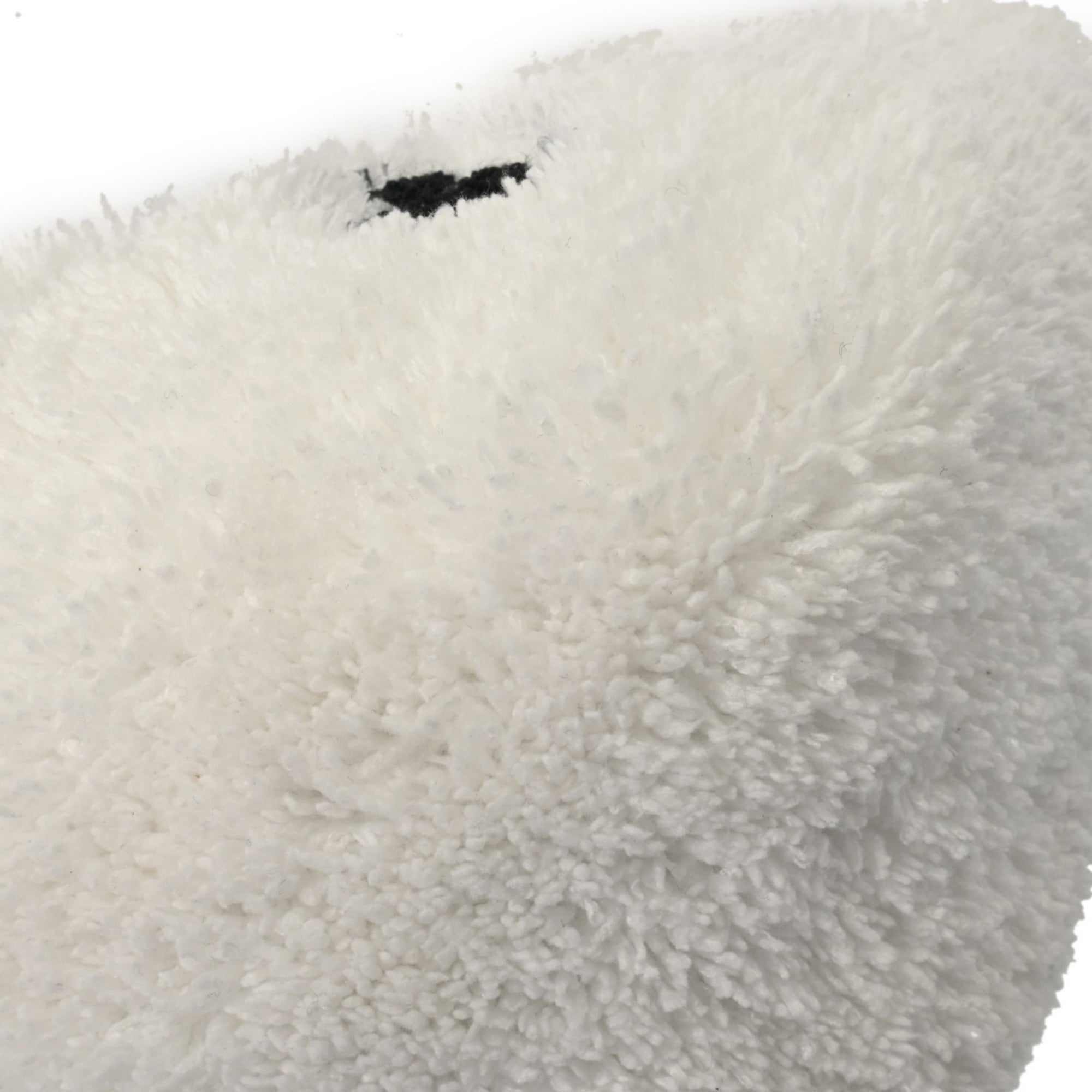 Prada White Pile Fabric Shoulder Bag (Pre-Owned)