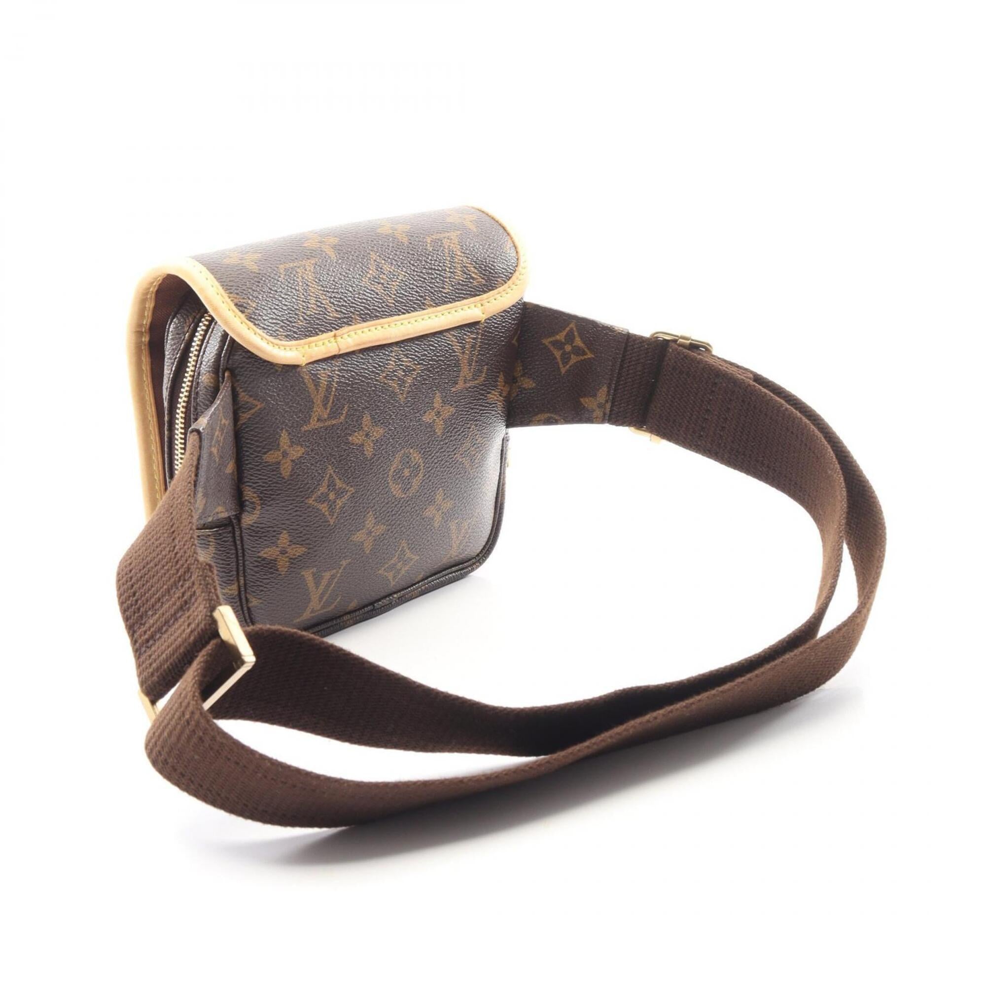 Louis Vuitton Brown Coated Canvas Pvc Monogram Leather Fanny Pack Handbag (Pre-Owned)