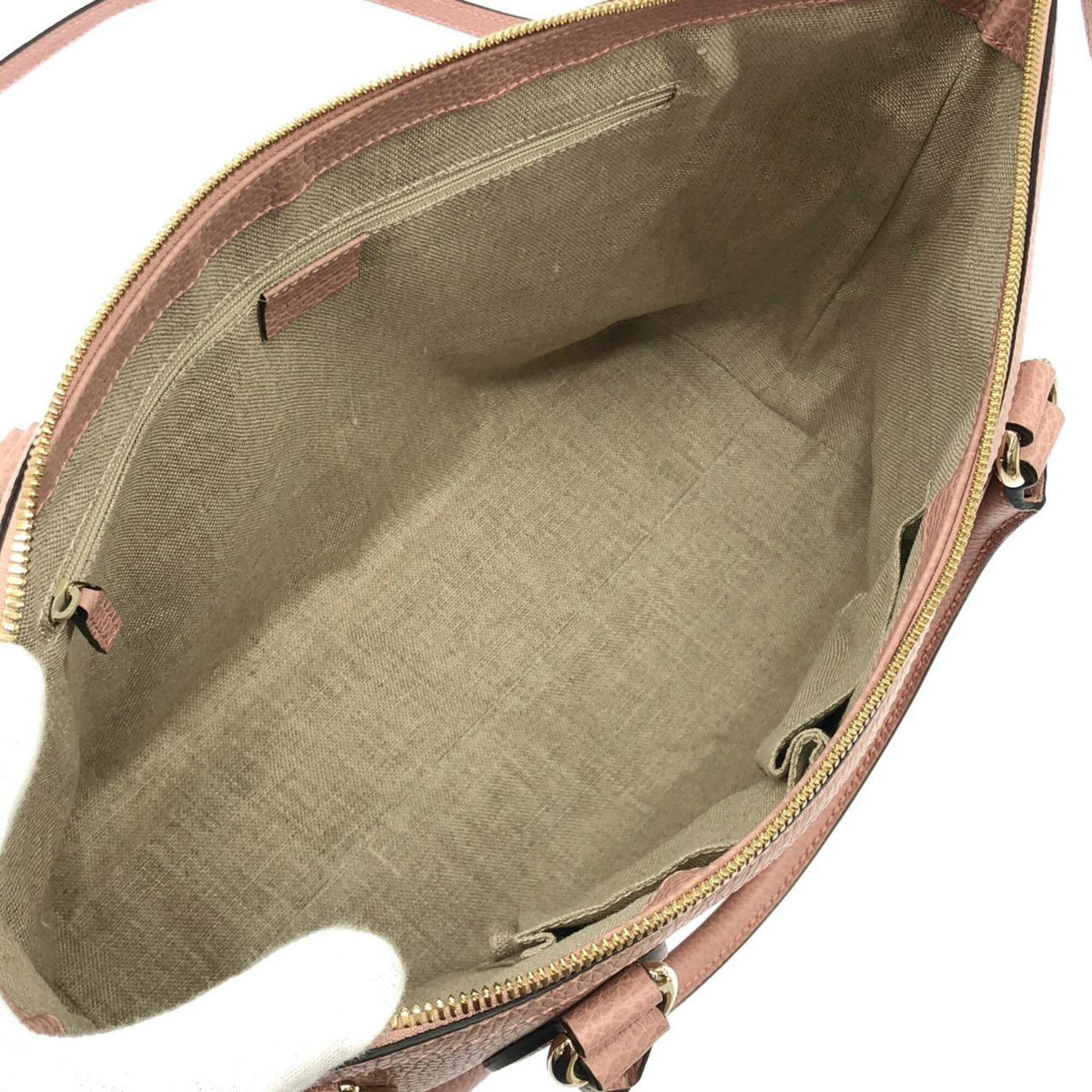 Gucci Pink Leather Handbag (Pre-Owned)